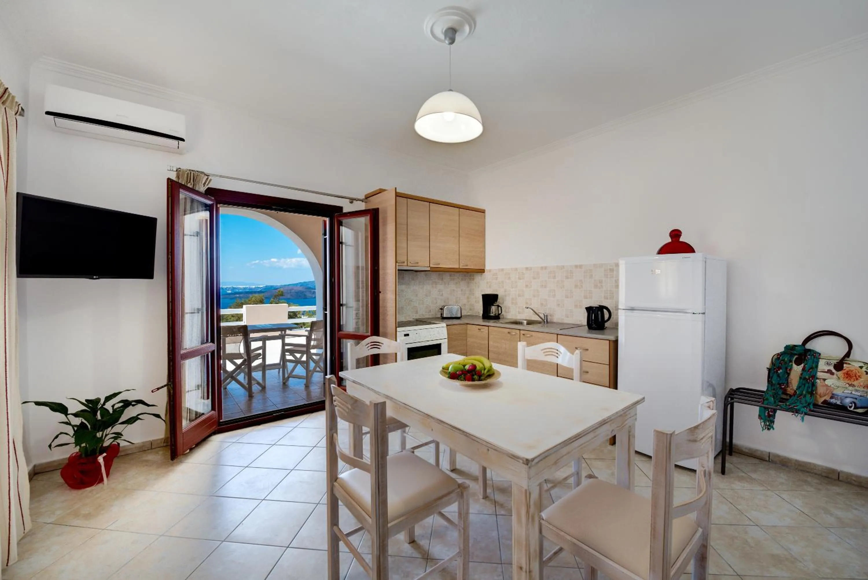 Balcony/Terrace in Akrotiri Apartments