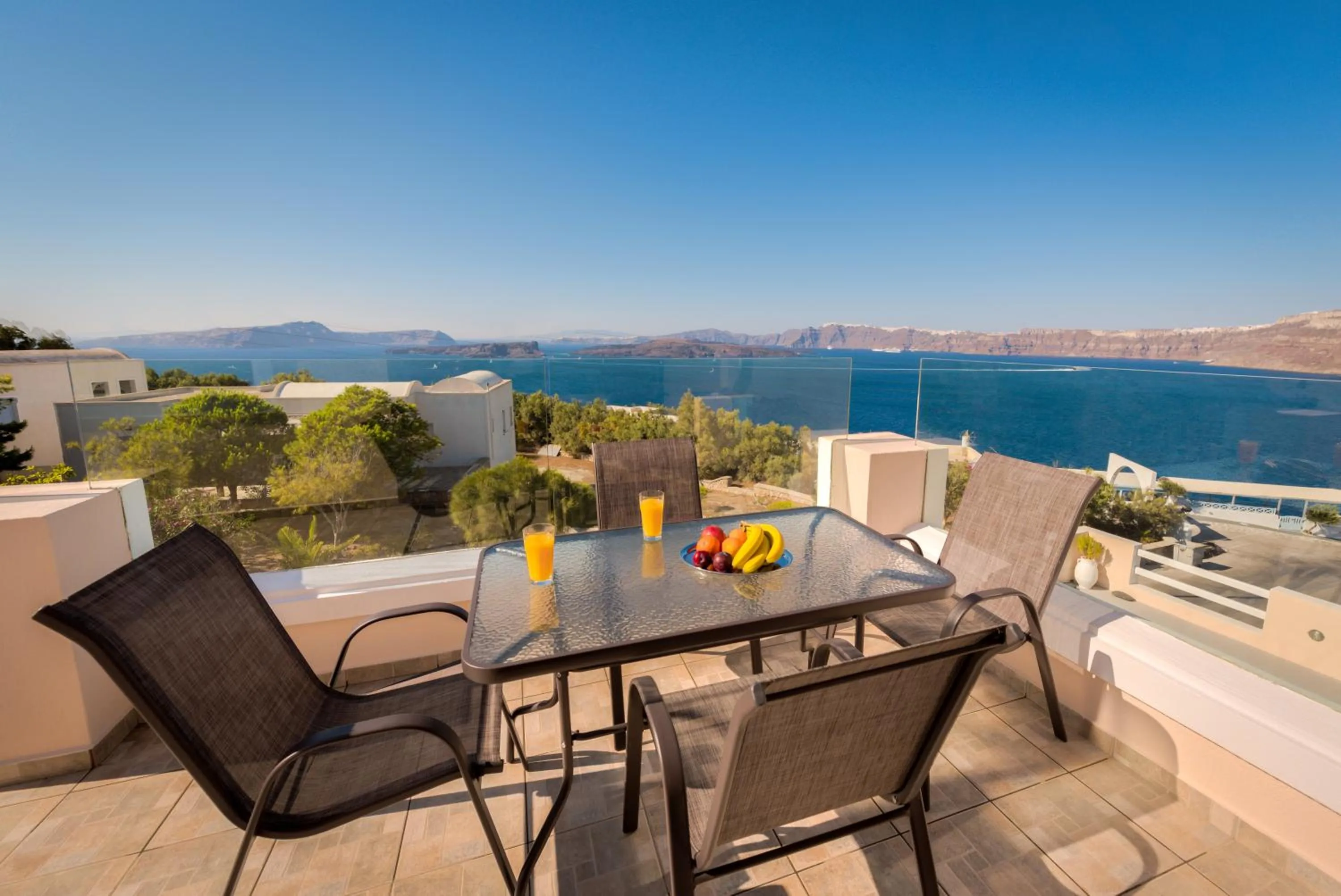 Balcony/Terrace in Akrotiri Apartments