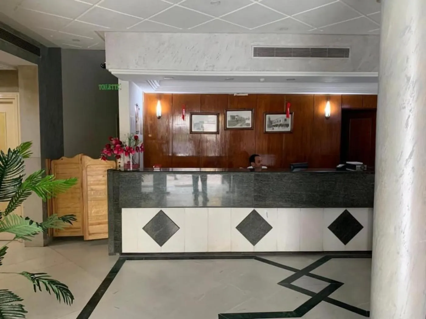 Lobby or reception in Hotel Tunisie Confort