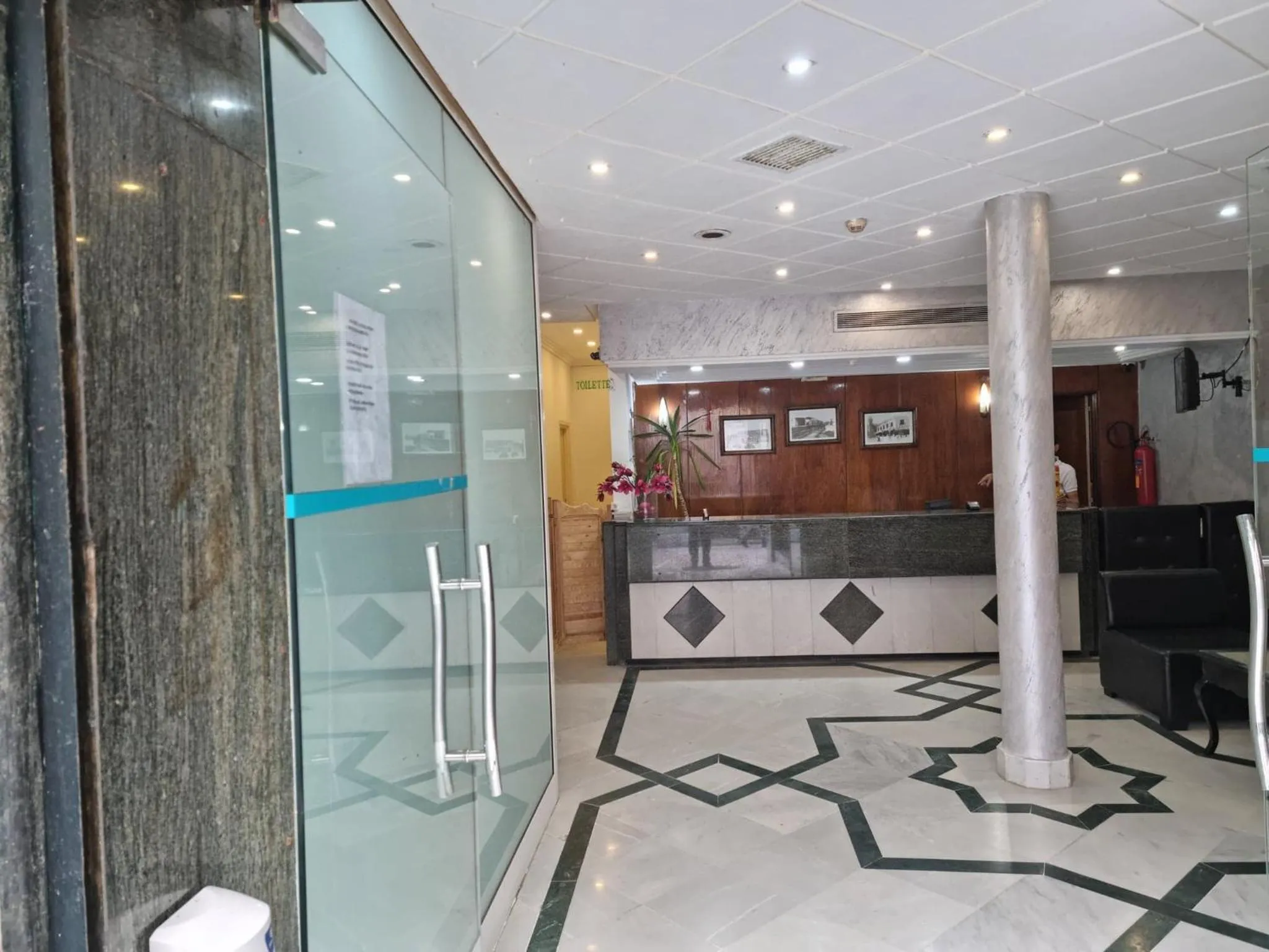 Lobby or reception in Hotel Tunisie Confort