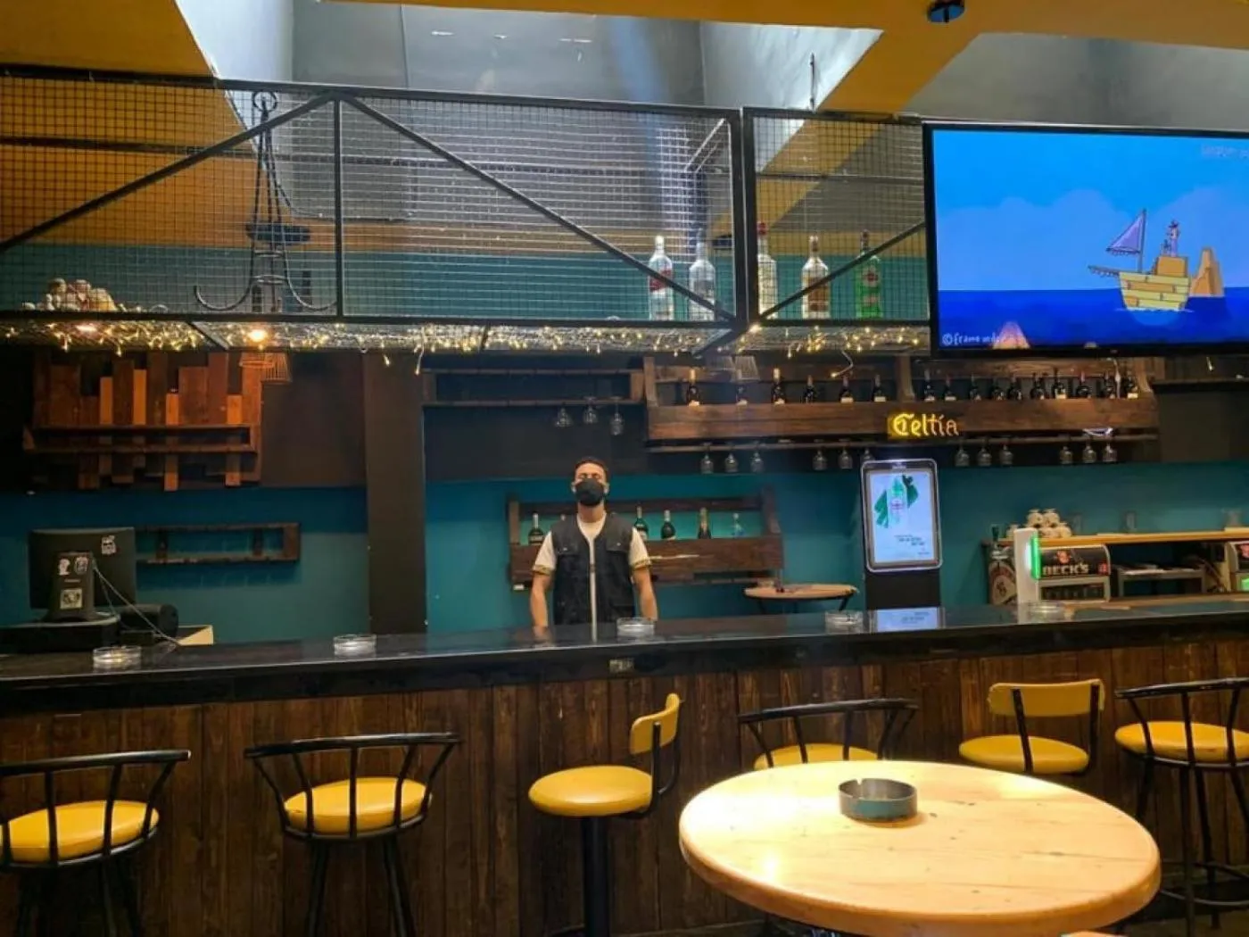 Lounge or bar in Hotel Tunisie Confort