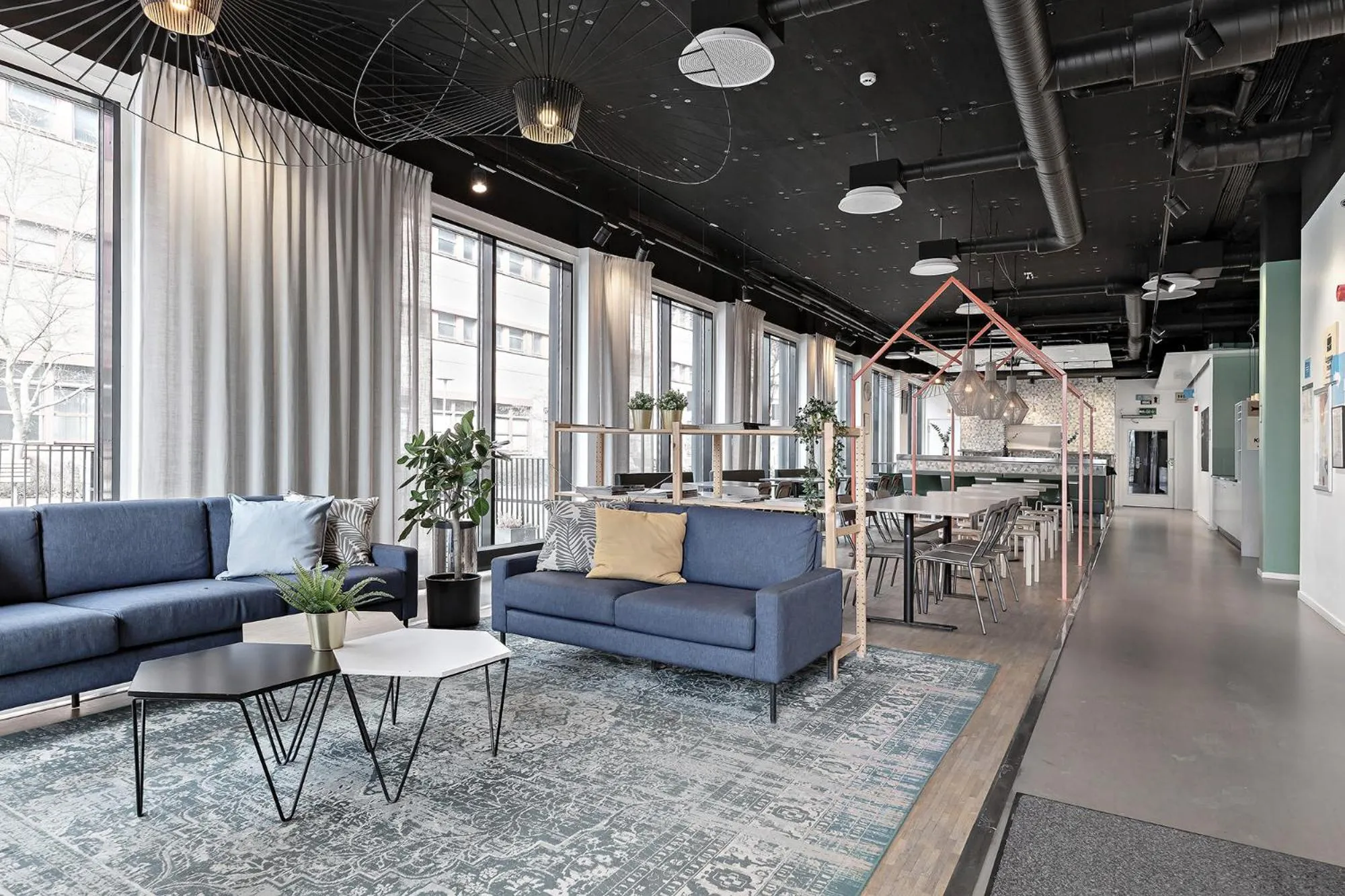 Lobby or reception in Forenom Hotels & Apartments Kista