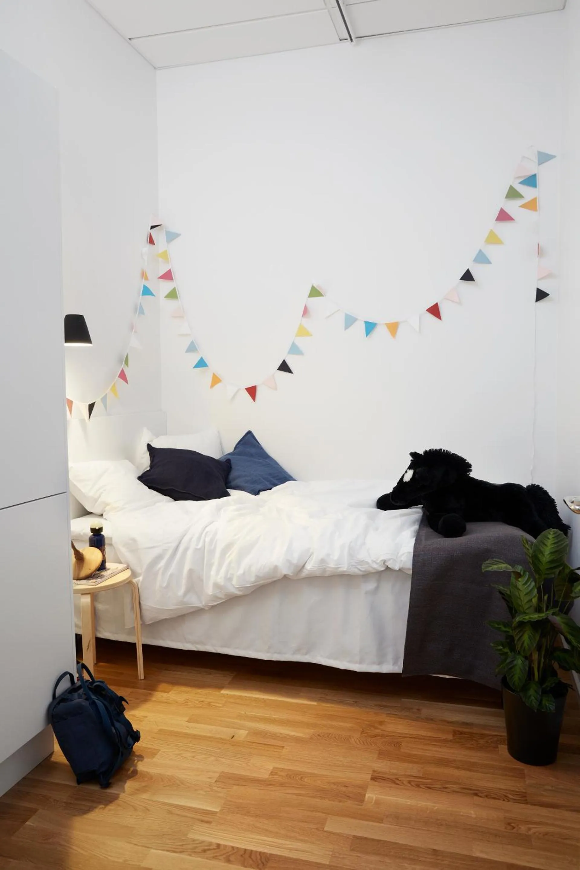 Bed in Forenom Hotels & Apartments Kista