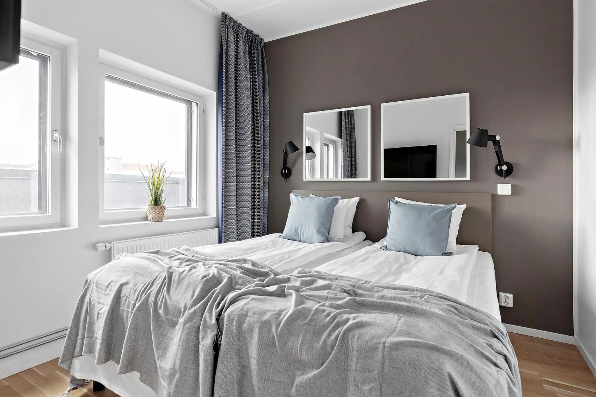 Bed in Forenom Hotels & Apartments Kista