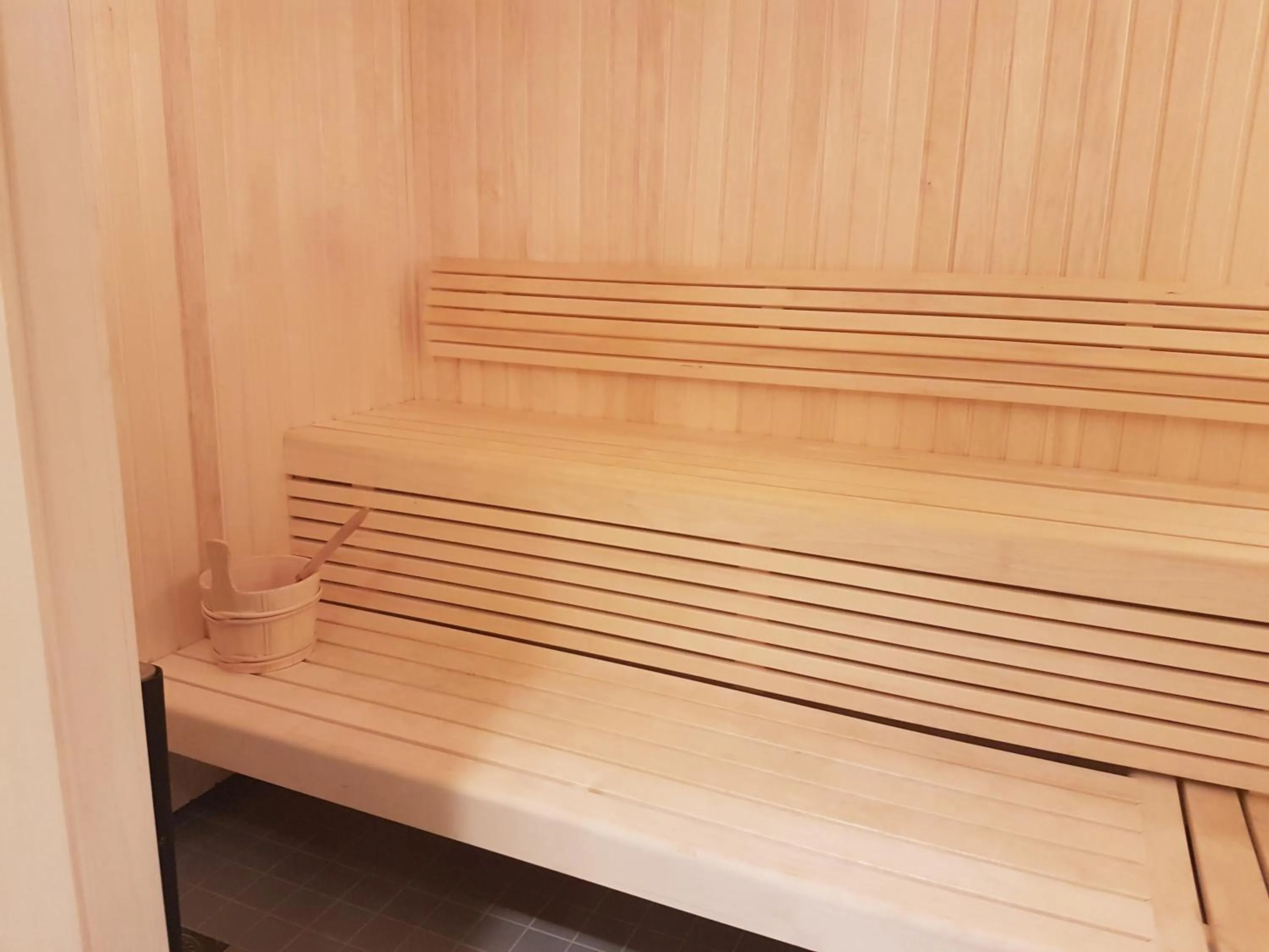 Sauna in Forenom Hotels & Apartments Kista