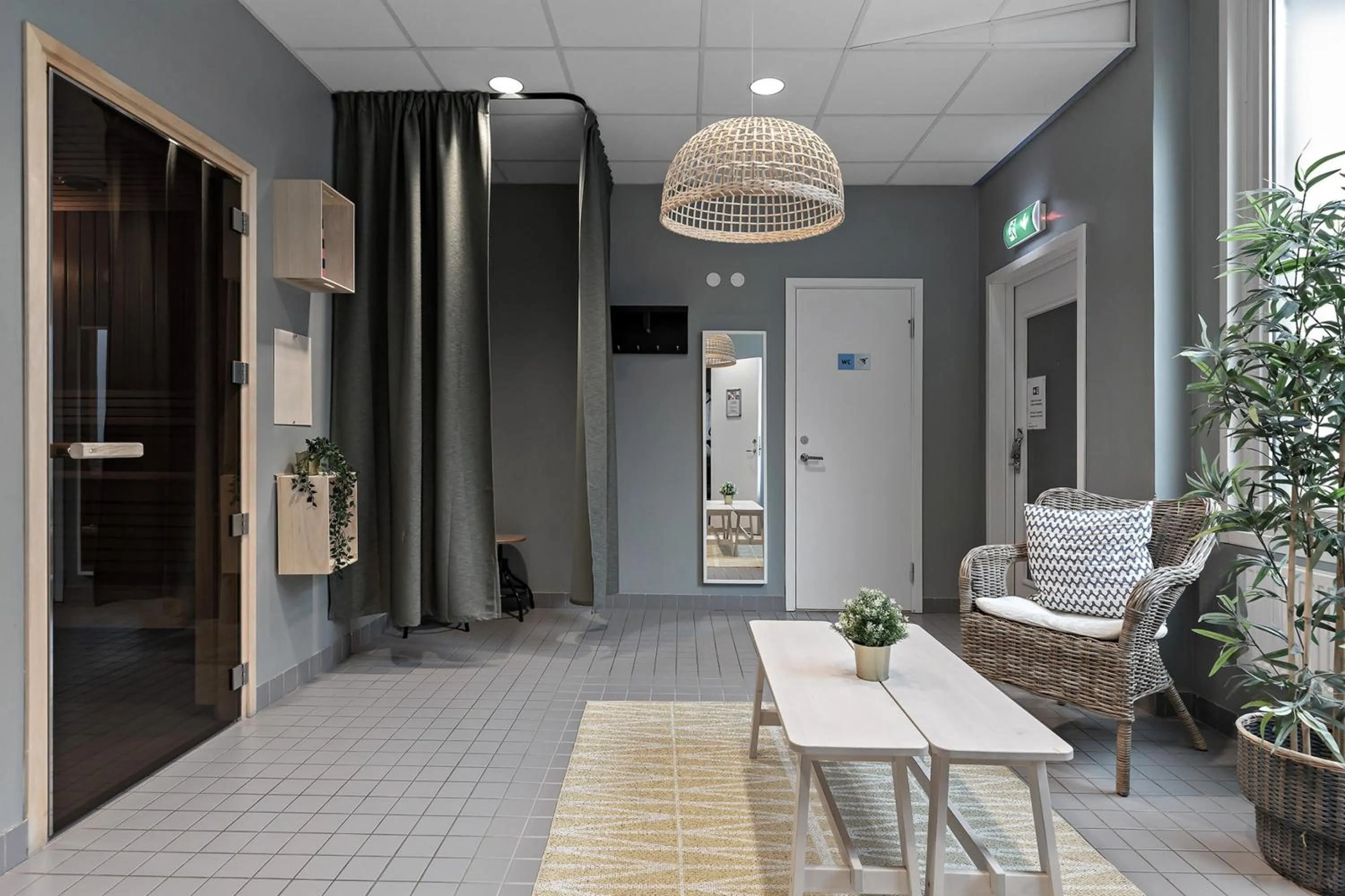 Bathroom in Forenom Hotels & Apartments Kista