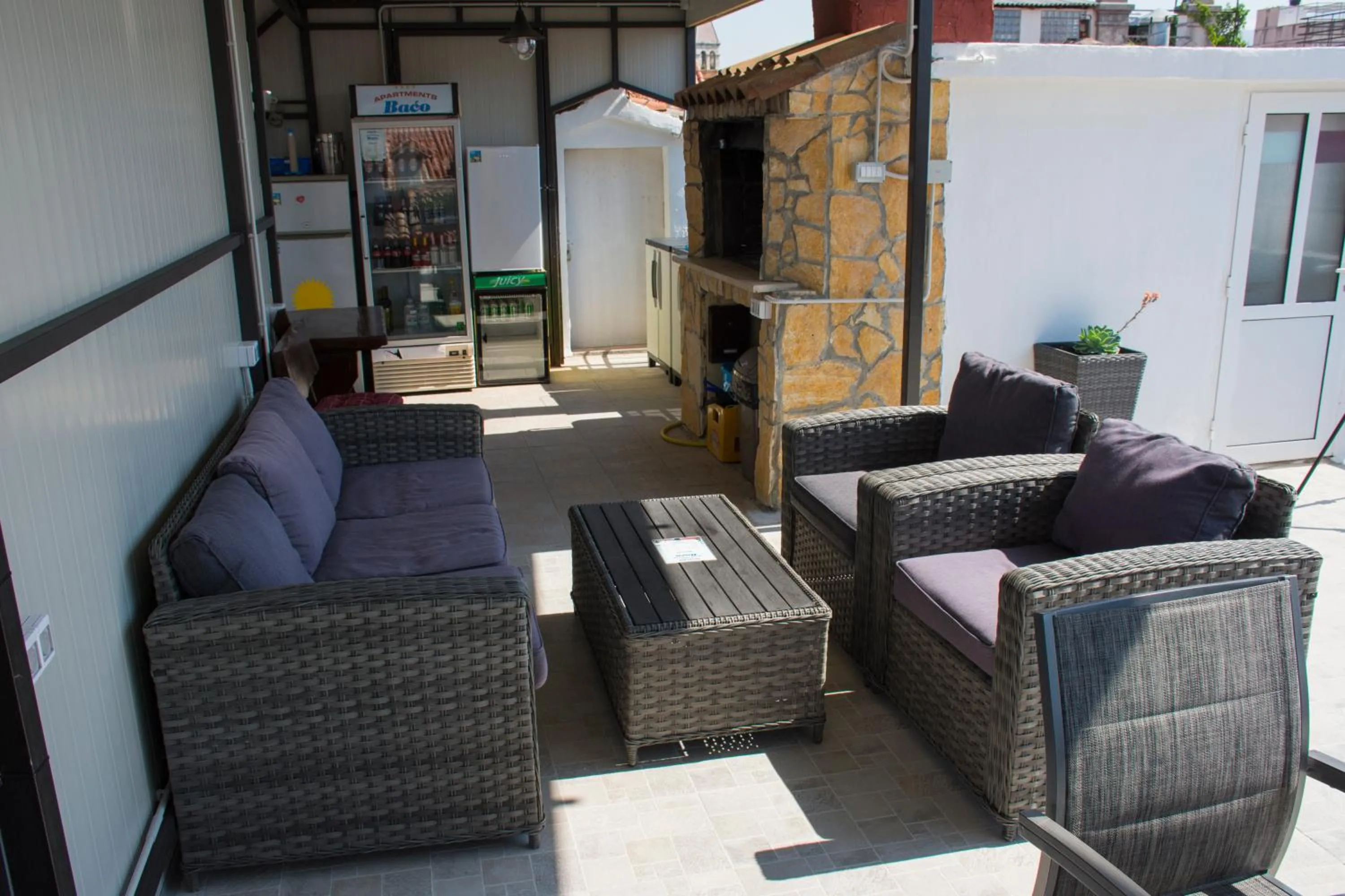BBQ facilities in Apartment Baćo