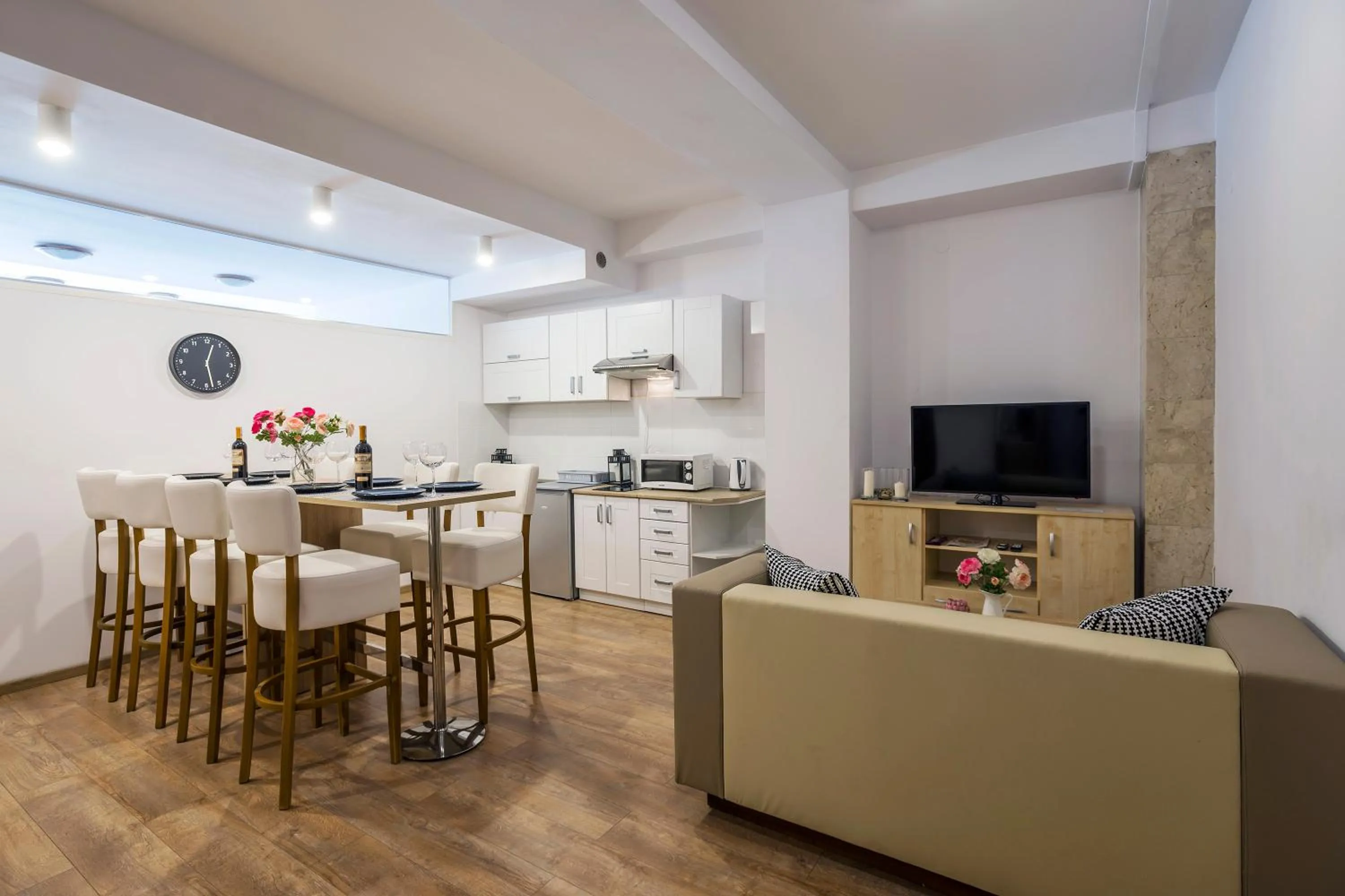 Kitchen or kitchenette in Galeria Italiana Apartments