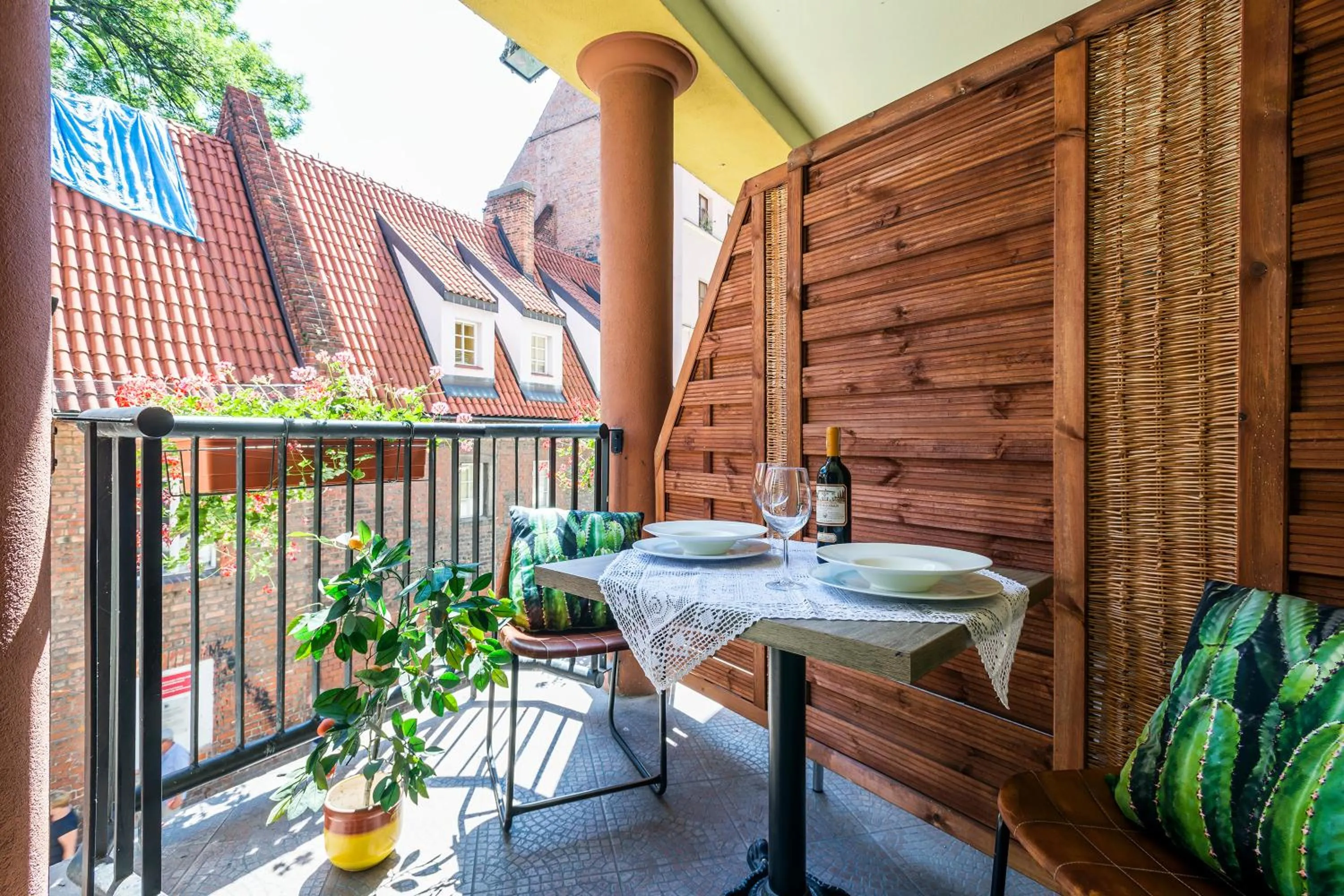 City view in Galeria Italiana Apartments