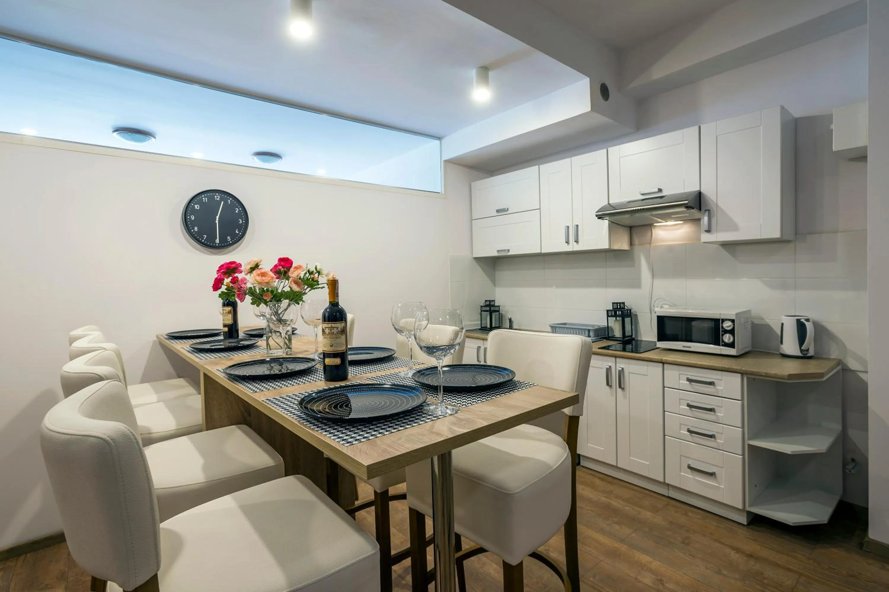 Kitchen or kitchenette in Galeria Italiana Apartments