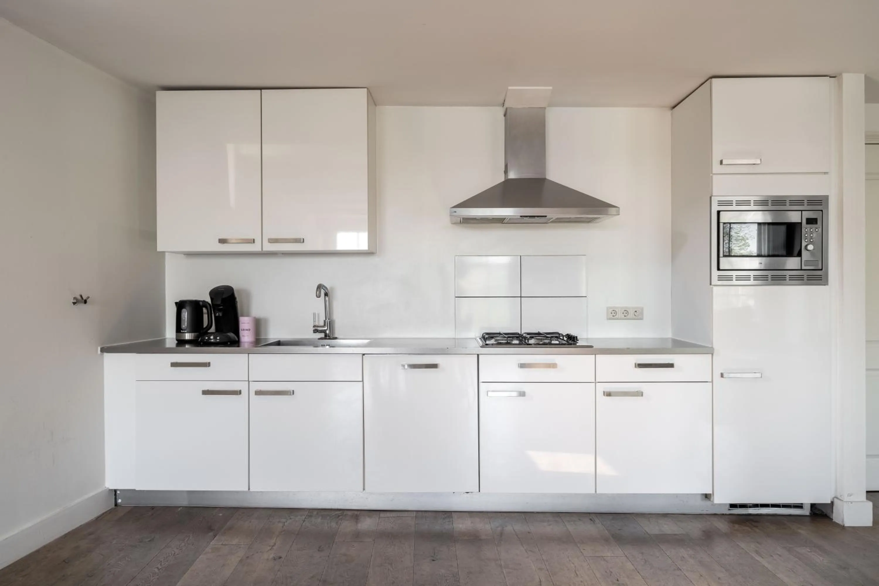 Kitchen or kitchenette in Amsterdam Centre Harbour Apartments