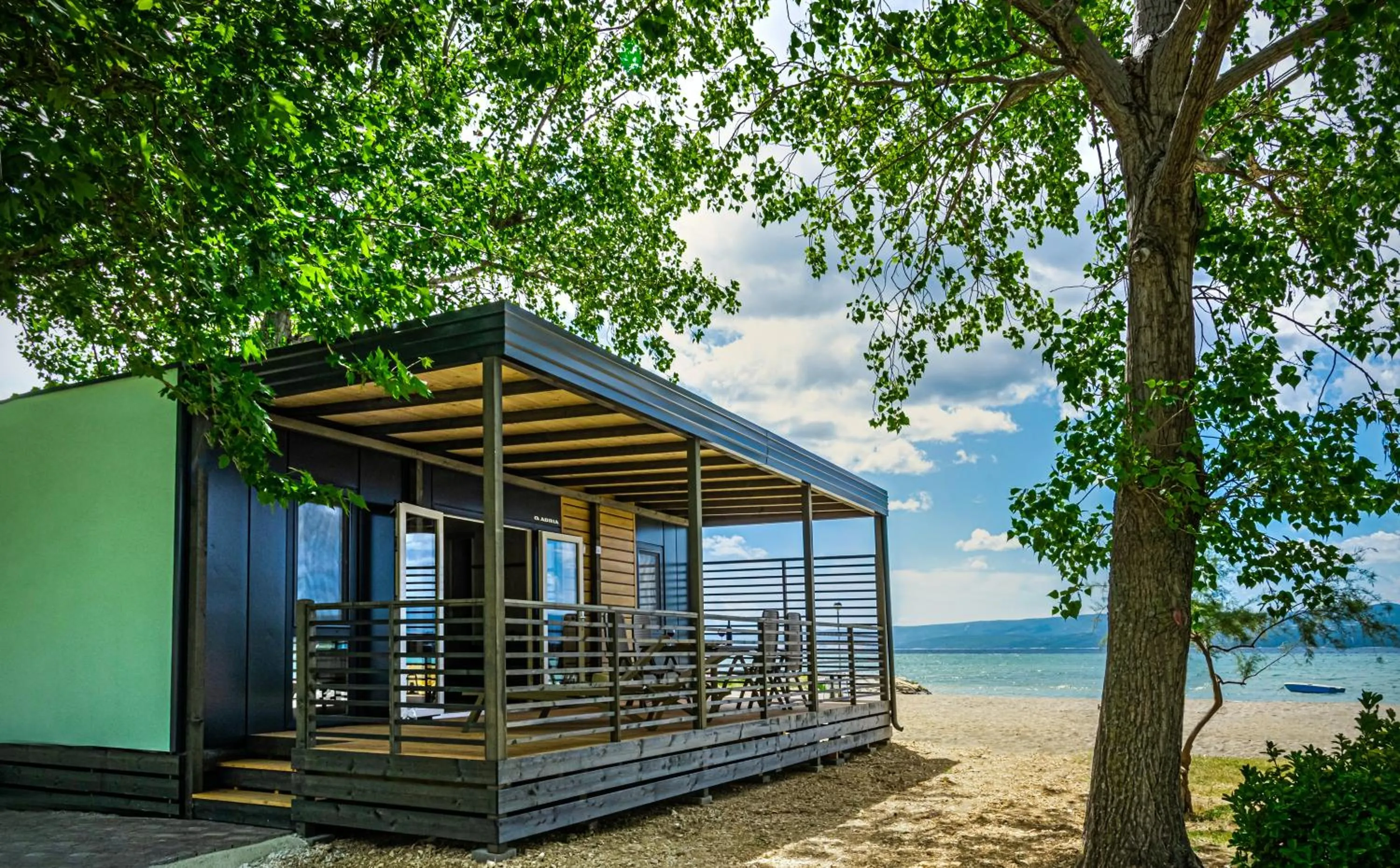 Property building in Mobile Homes Camp Galeb