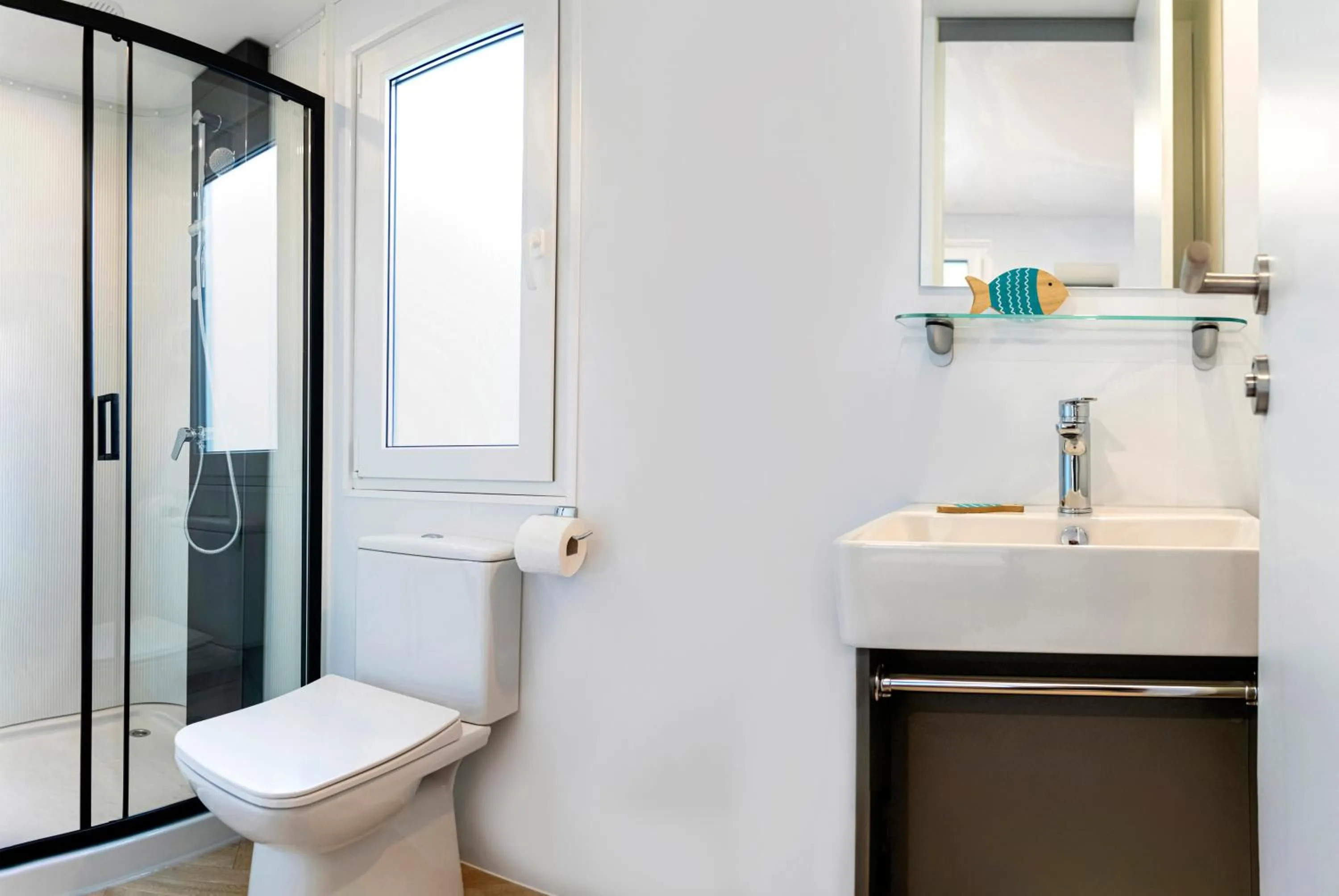 Bathroom in Mobile Homes Camp Galeb