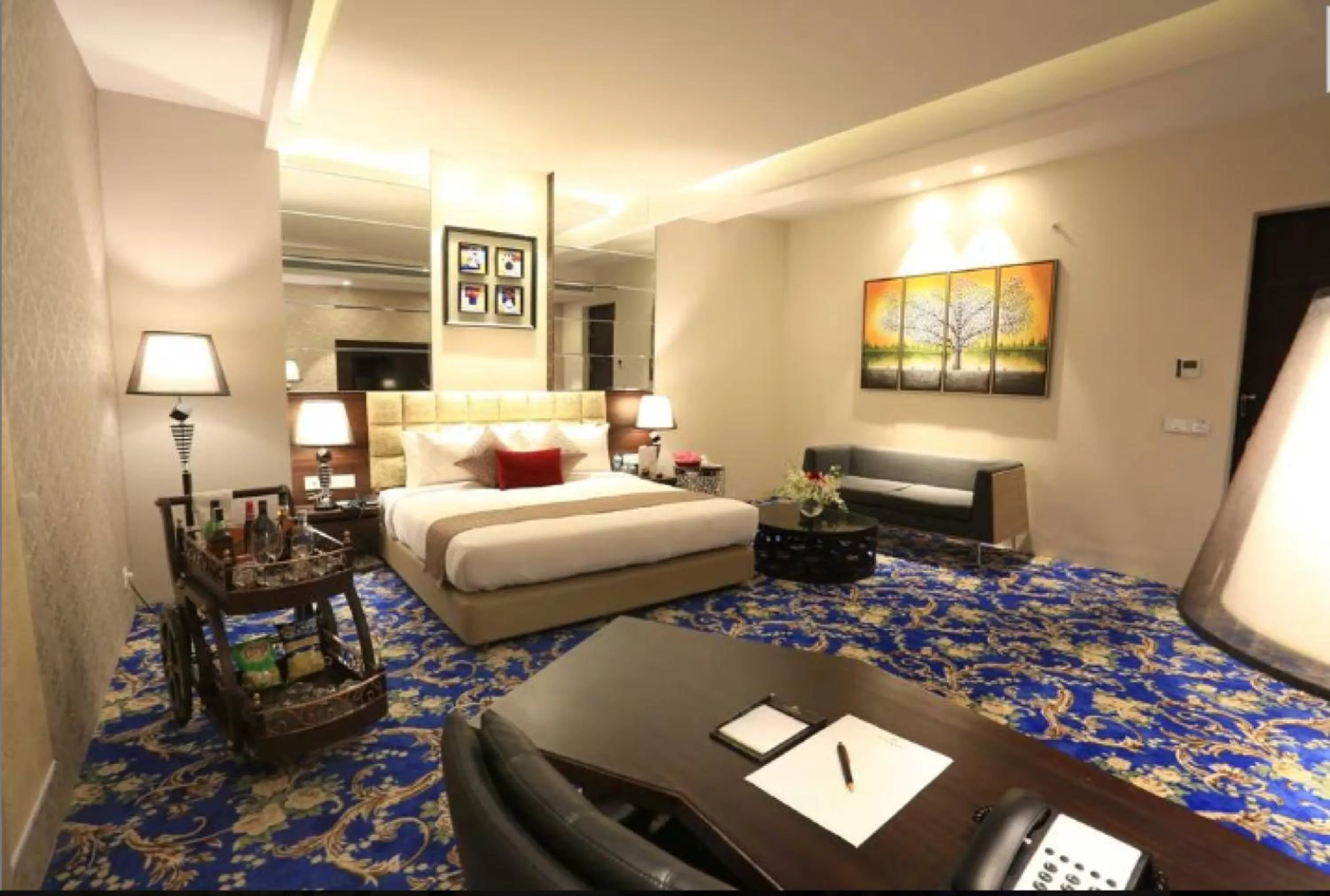 Bedroom, Bed in The Vivaan Hotel & Resorts Karnal