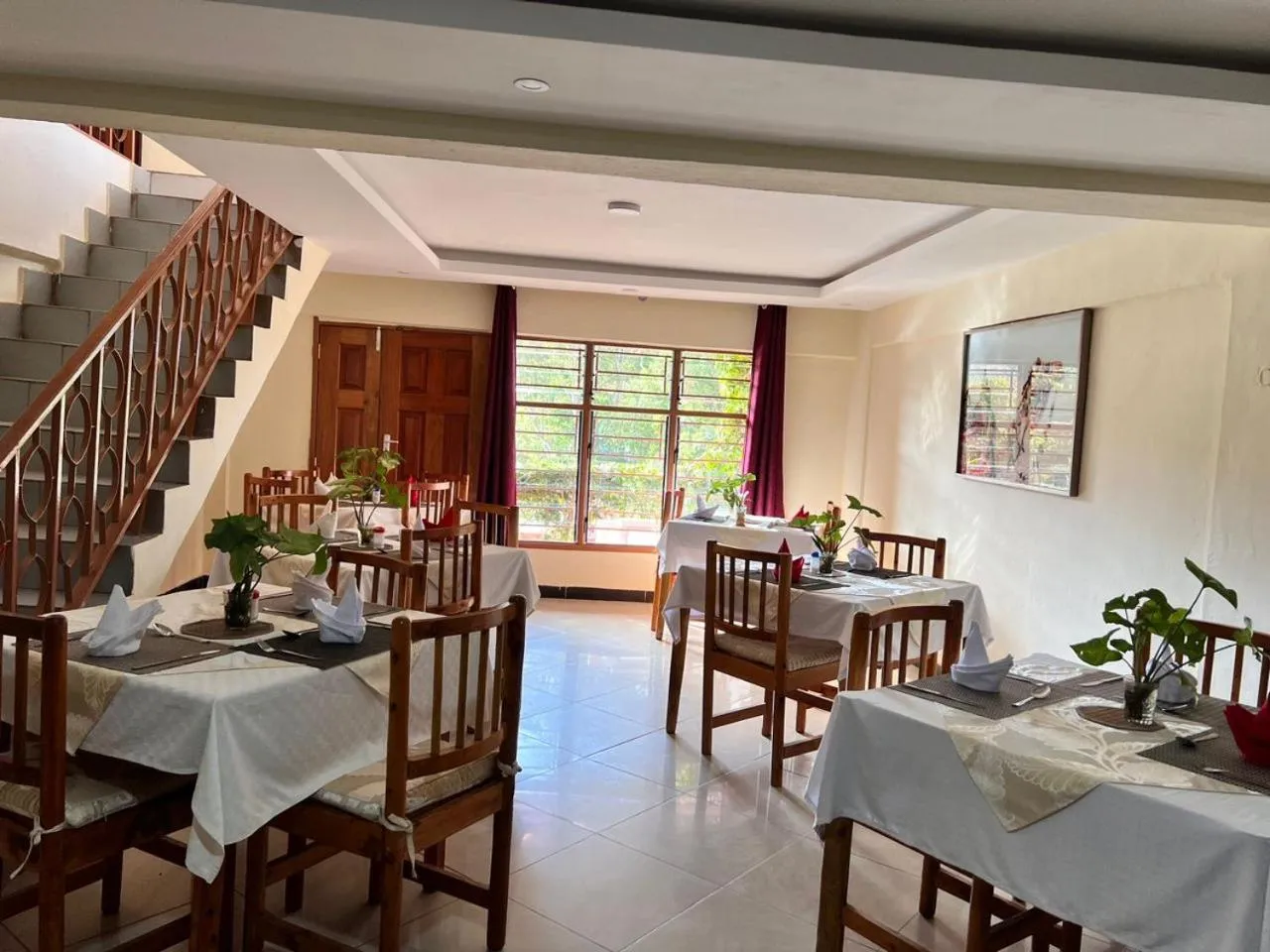 Dining area in Lavender Garden Hotel