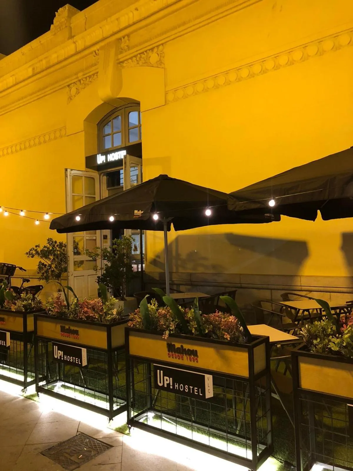 Balcony/Terrace in UP Hostel Valencia