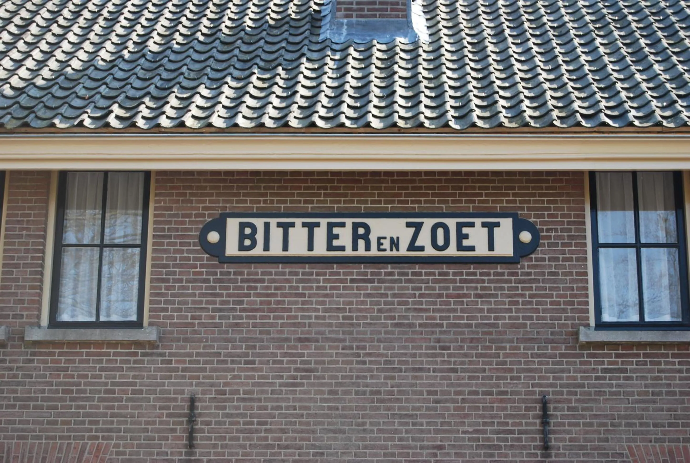 Decorative detail in Bitter en Zoet