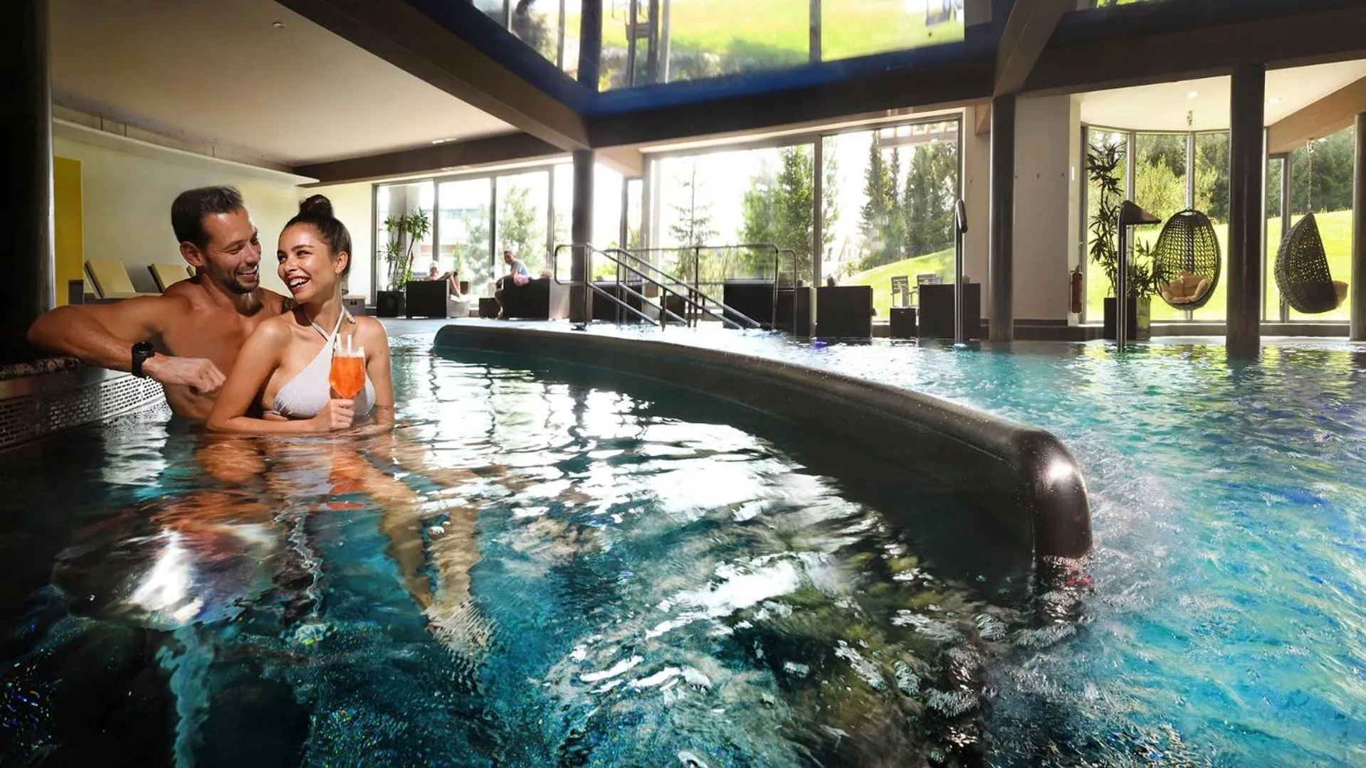 Swimming pool in Horizont Resort