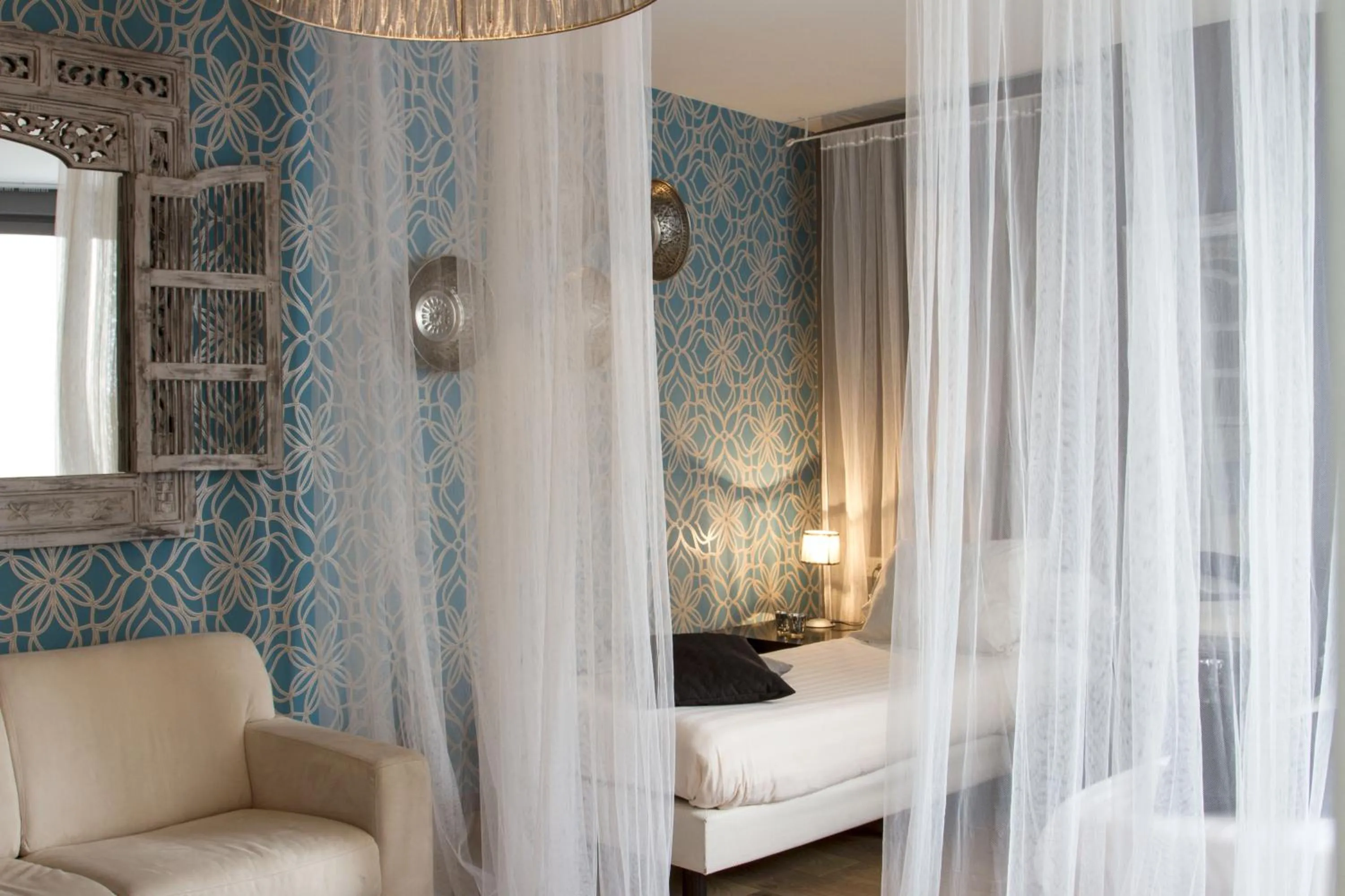 Bed in Hotel Matuchi