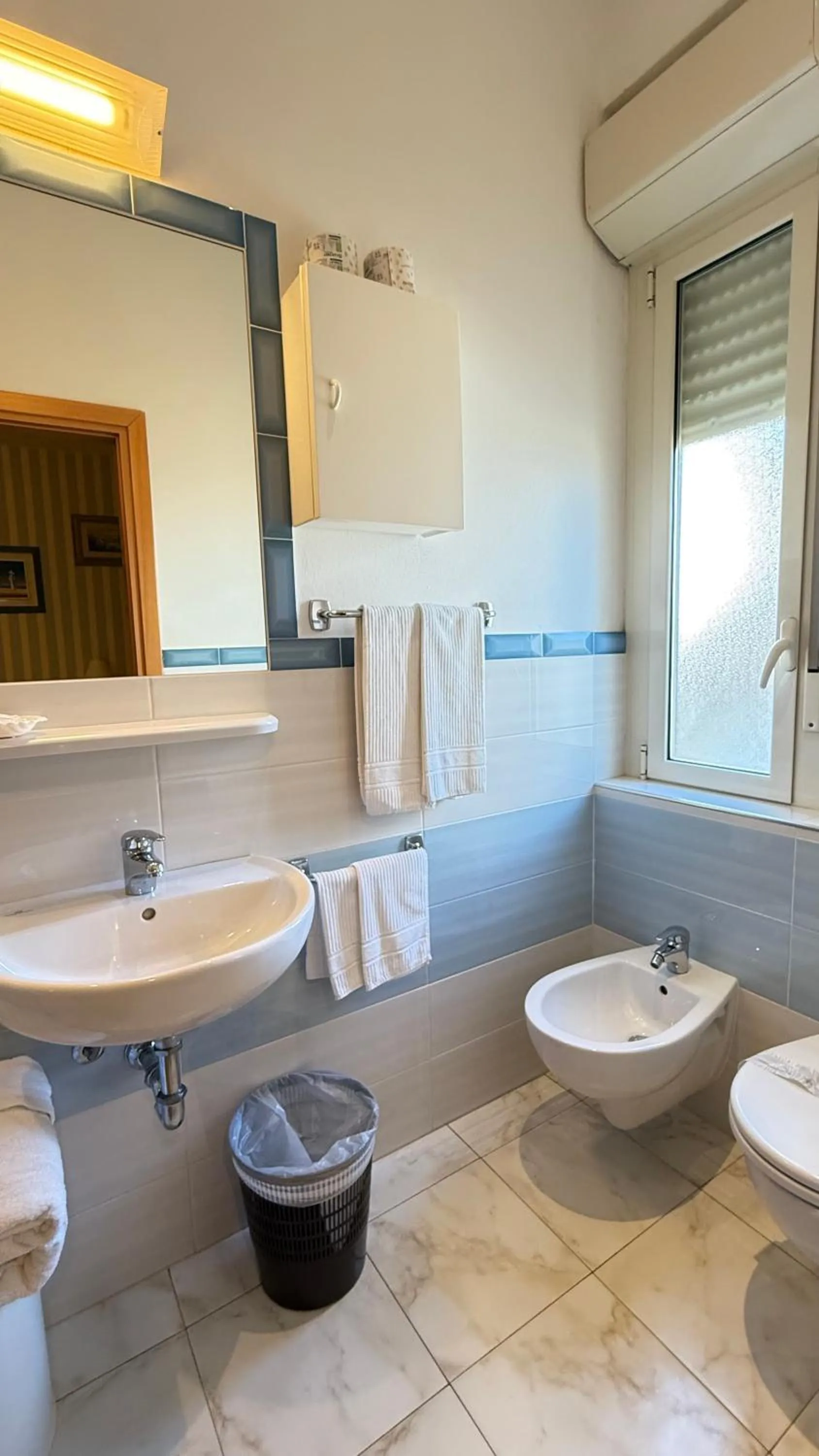 Bathroom in Hotel Ariella