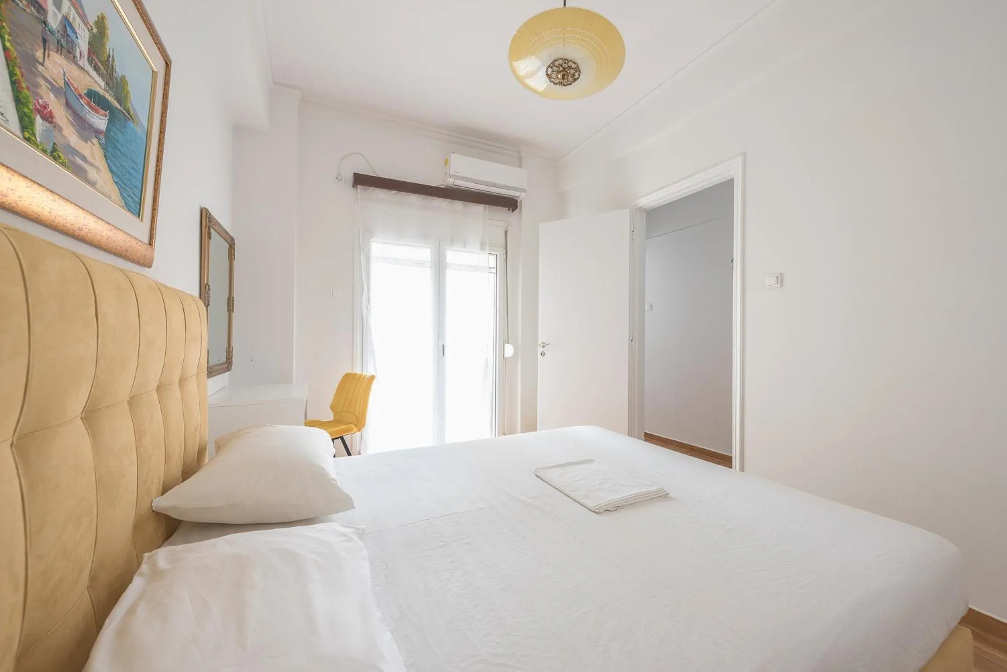 Bed in Victoria Secret Apartments