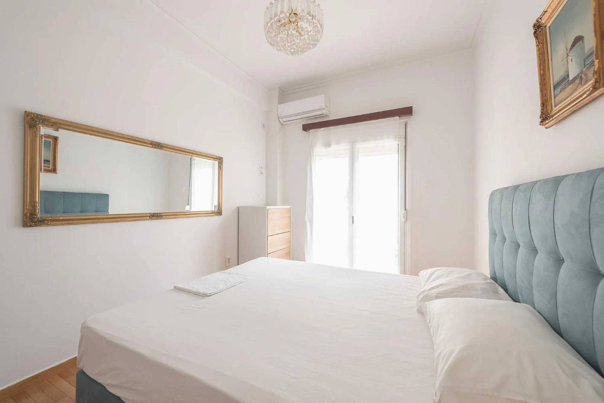 Bed in Victoria Secret Apartments