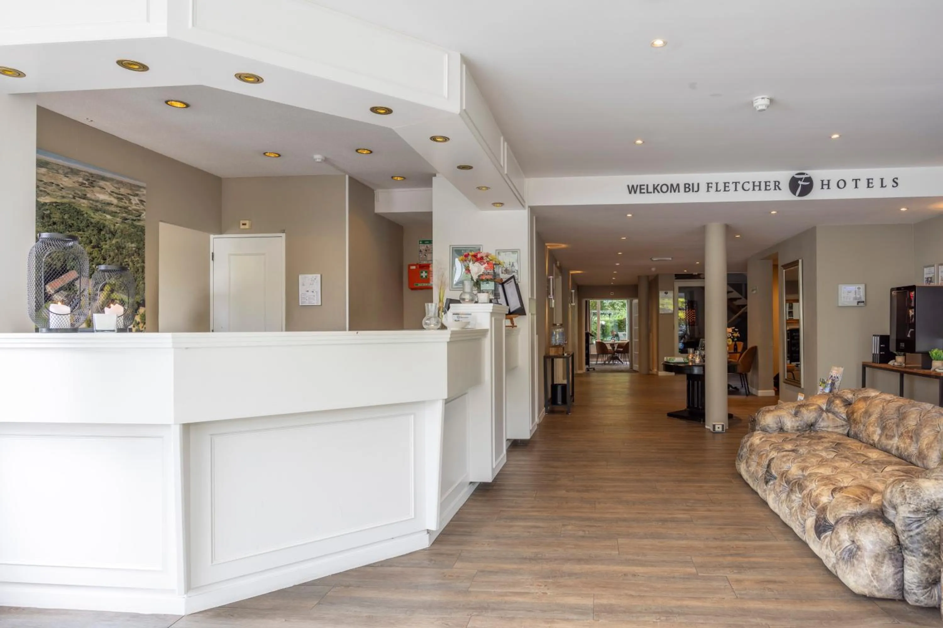 Lobby or reception in Fletcher Hotel Restaurant De Witte Raaf