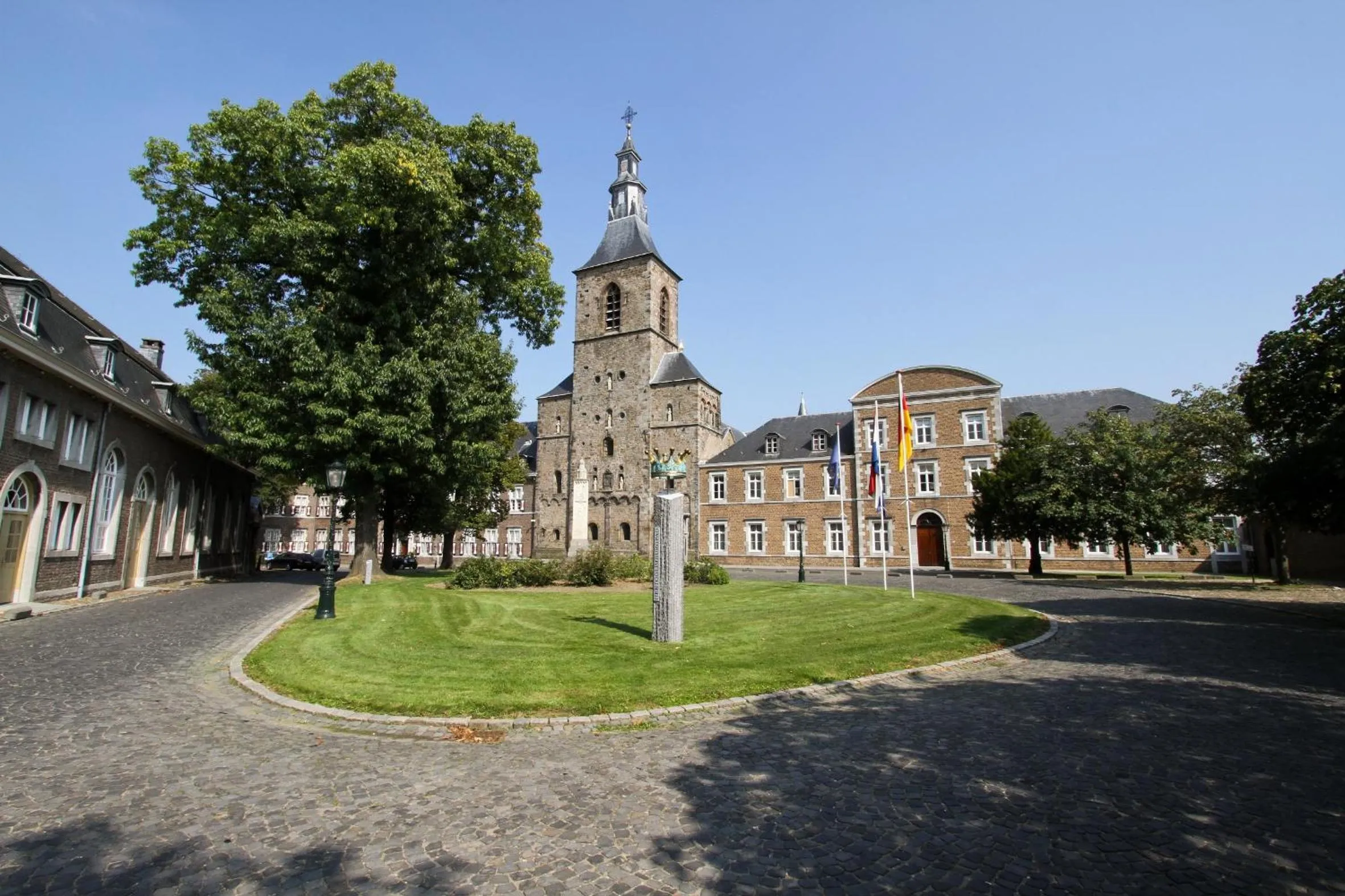 Facade/entrance in Abdij Hotel Rolduc