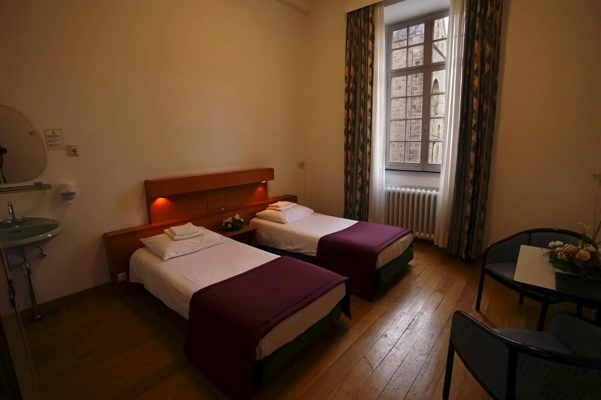 Photo of the whole room, Bed in Abdij Hotel Rolduc