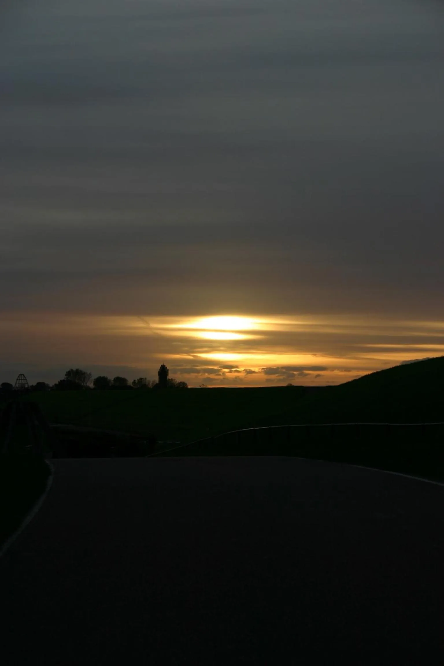 Sunset in Het Huis van de Wadden