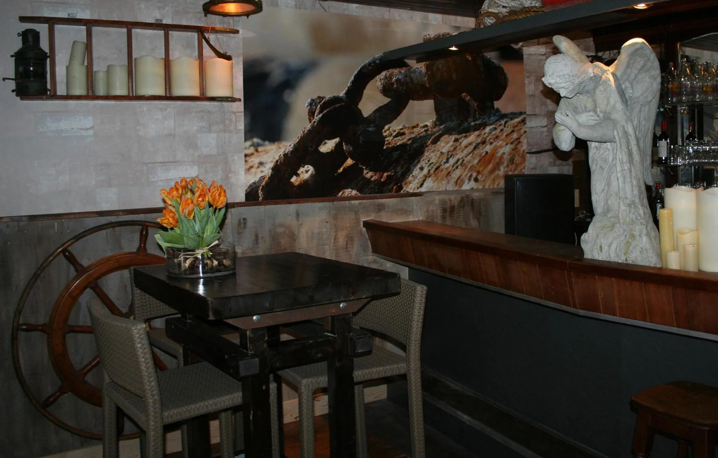 Decorative detail in Het Huis van de Wadden