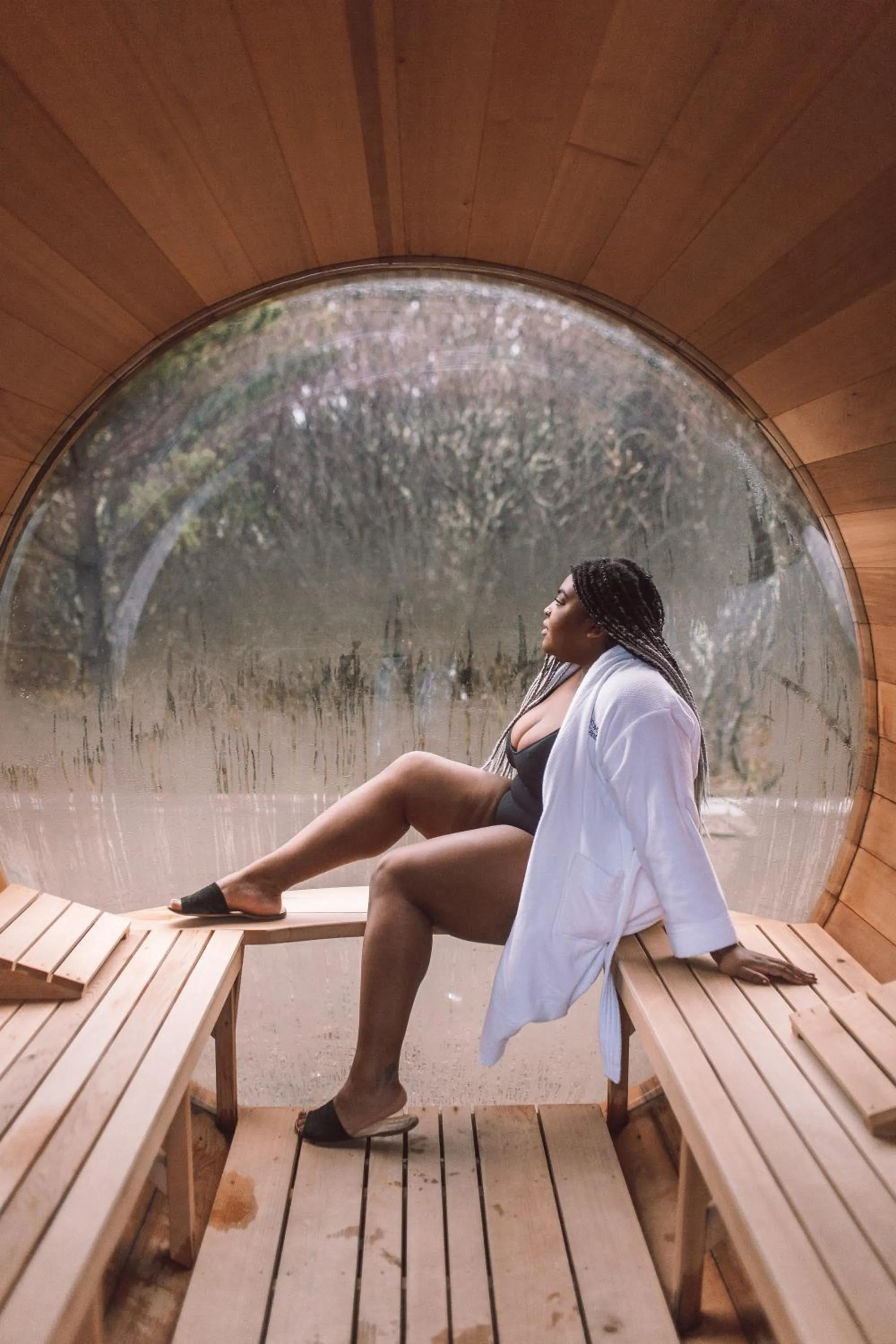 Sauna in Inn at Discovery Coast