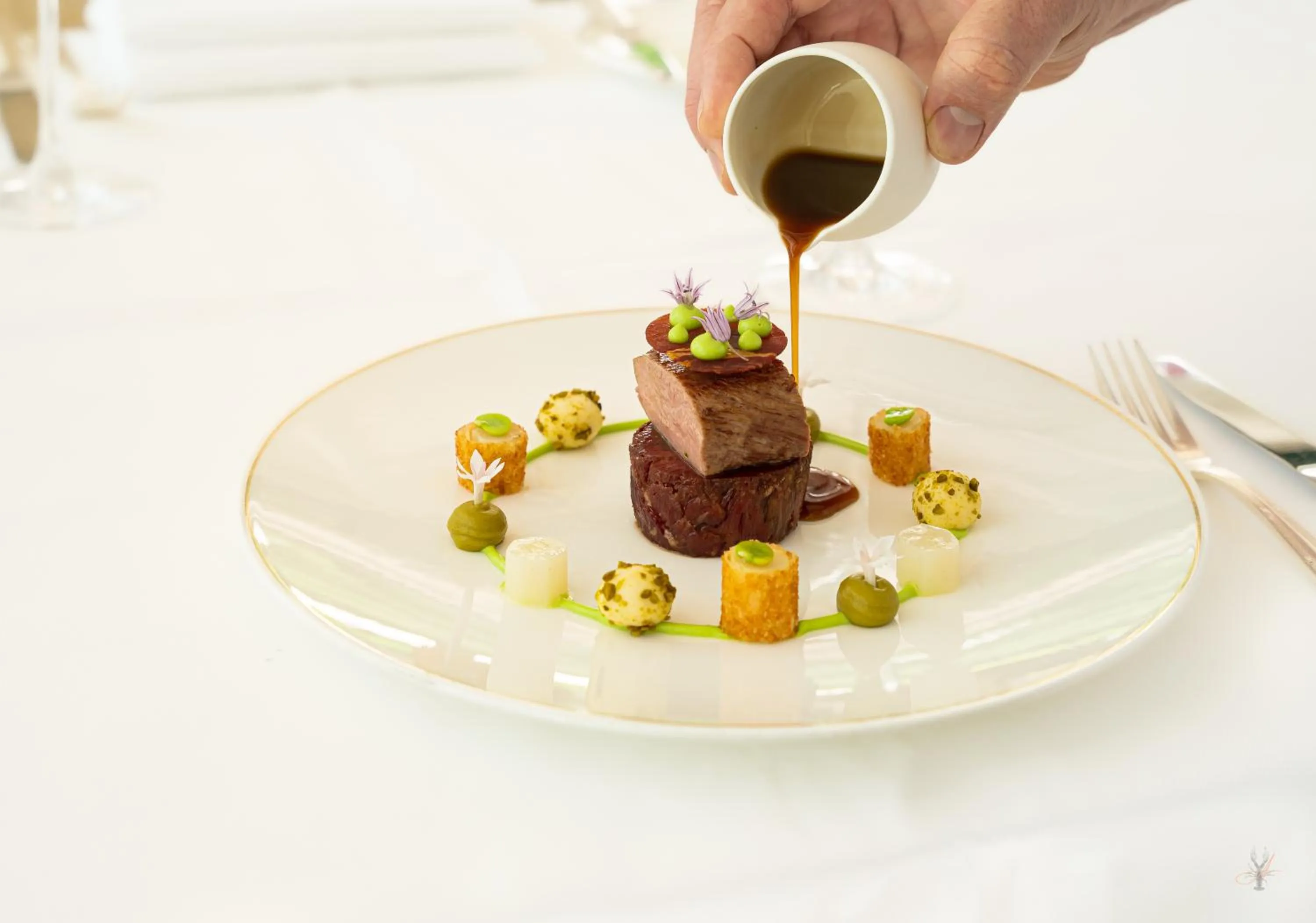 Dinner in Relais & Chateaux Hotel Landgoed Het Roode Koper