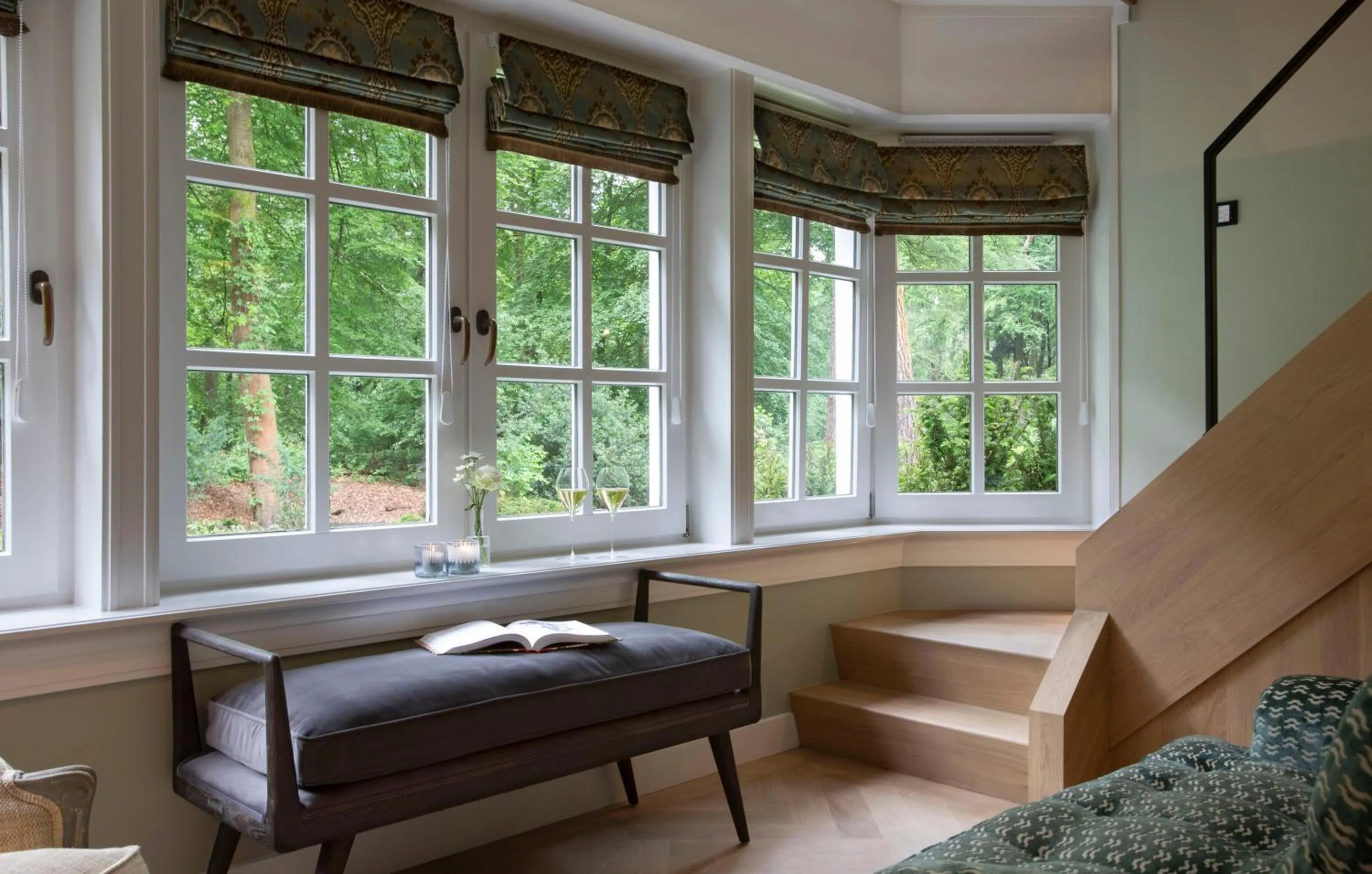 Seating area in Relais & Chateaux Hotel Landgoed Het Roode Koper