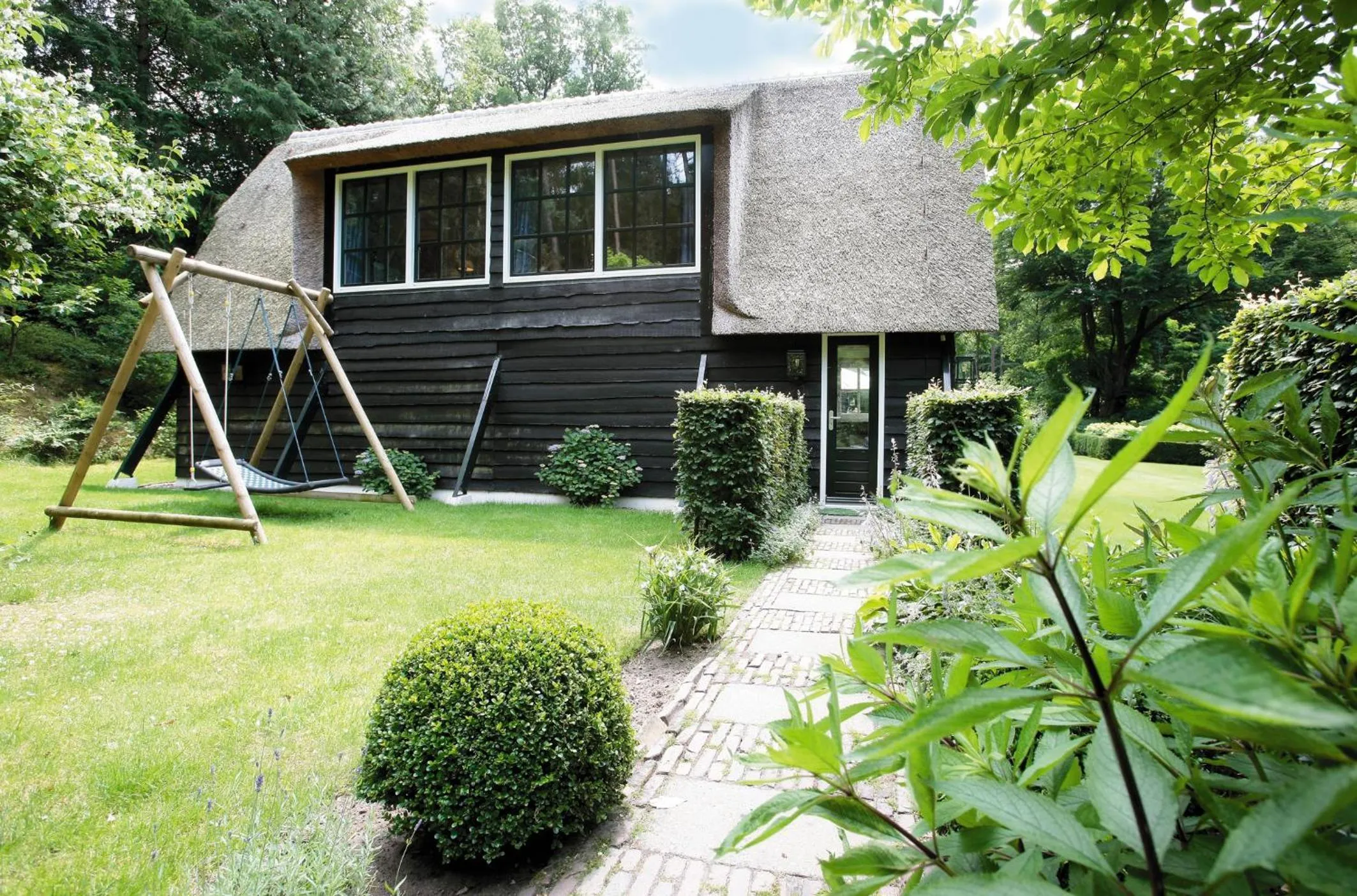 Garden in Relais & Chateaux Hotel Landgoed Het Roode Koper