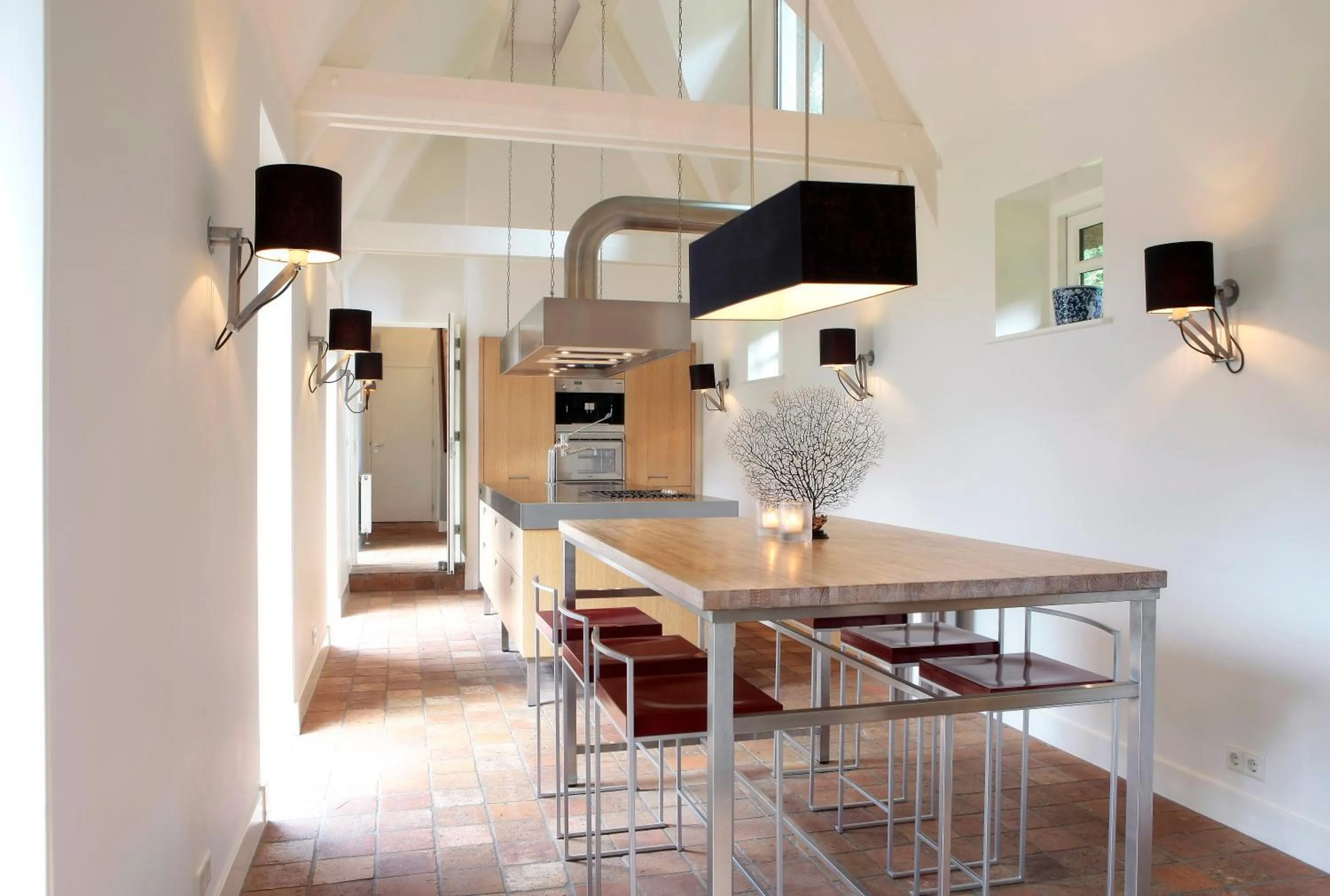 Kitchen or kitchenette in Relais & Chateaux Hotel Landgoed Het Roode Koper