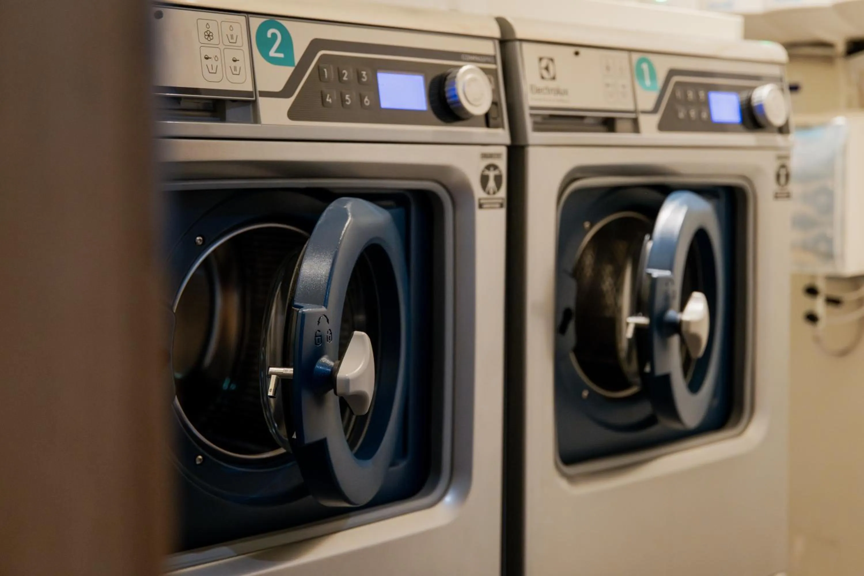 washing machine in WestCord Hotel Eindhoven