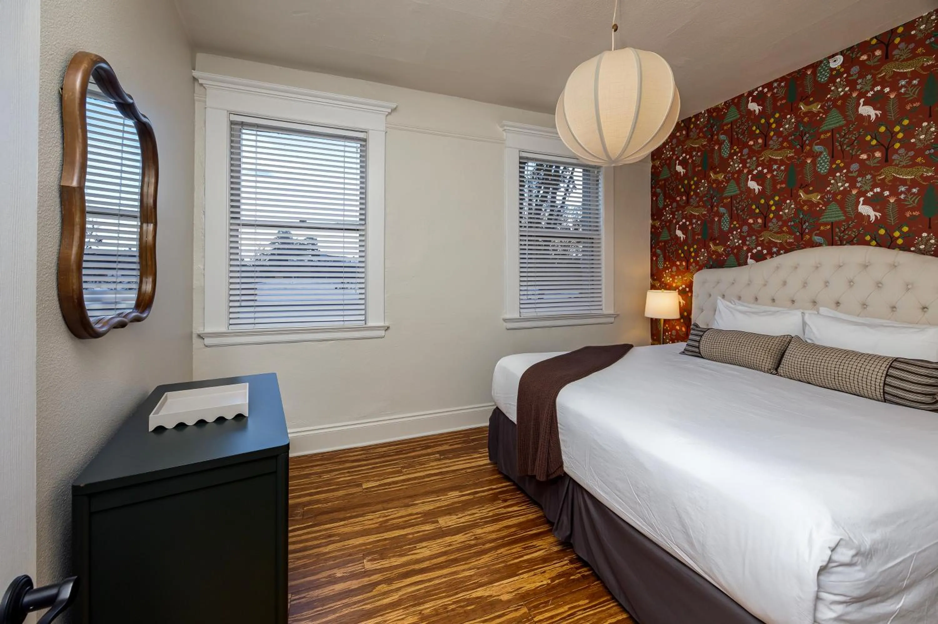 Bedroom, Bed in 3rd Street Flats