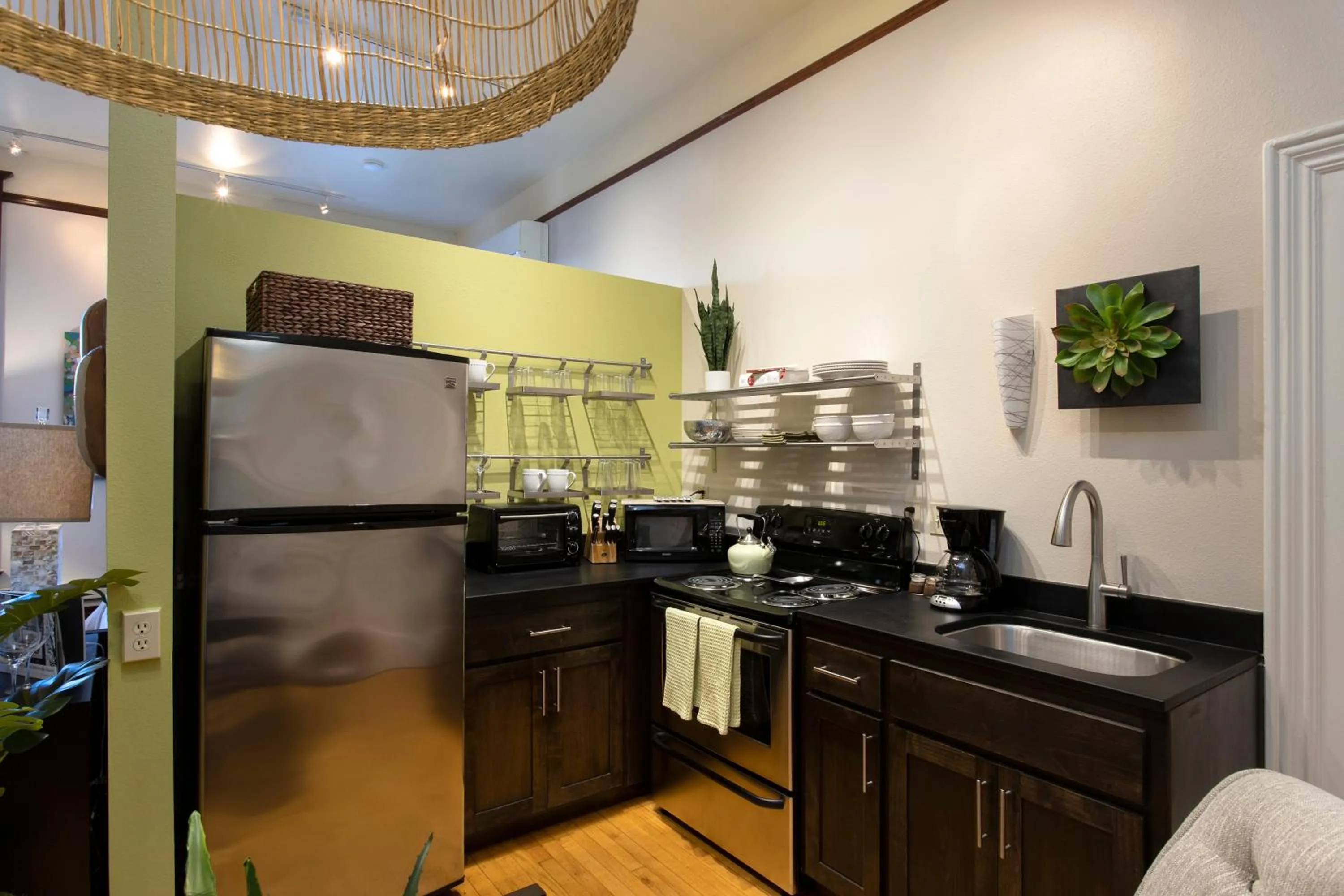 Kitchen or kitchenette in 3rd Street Flats