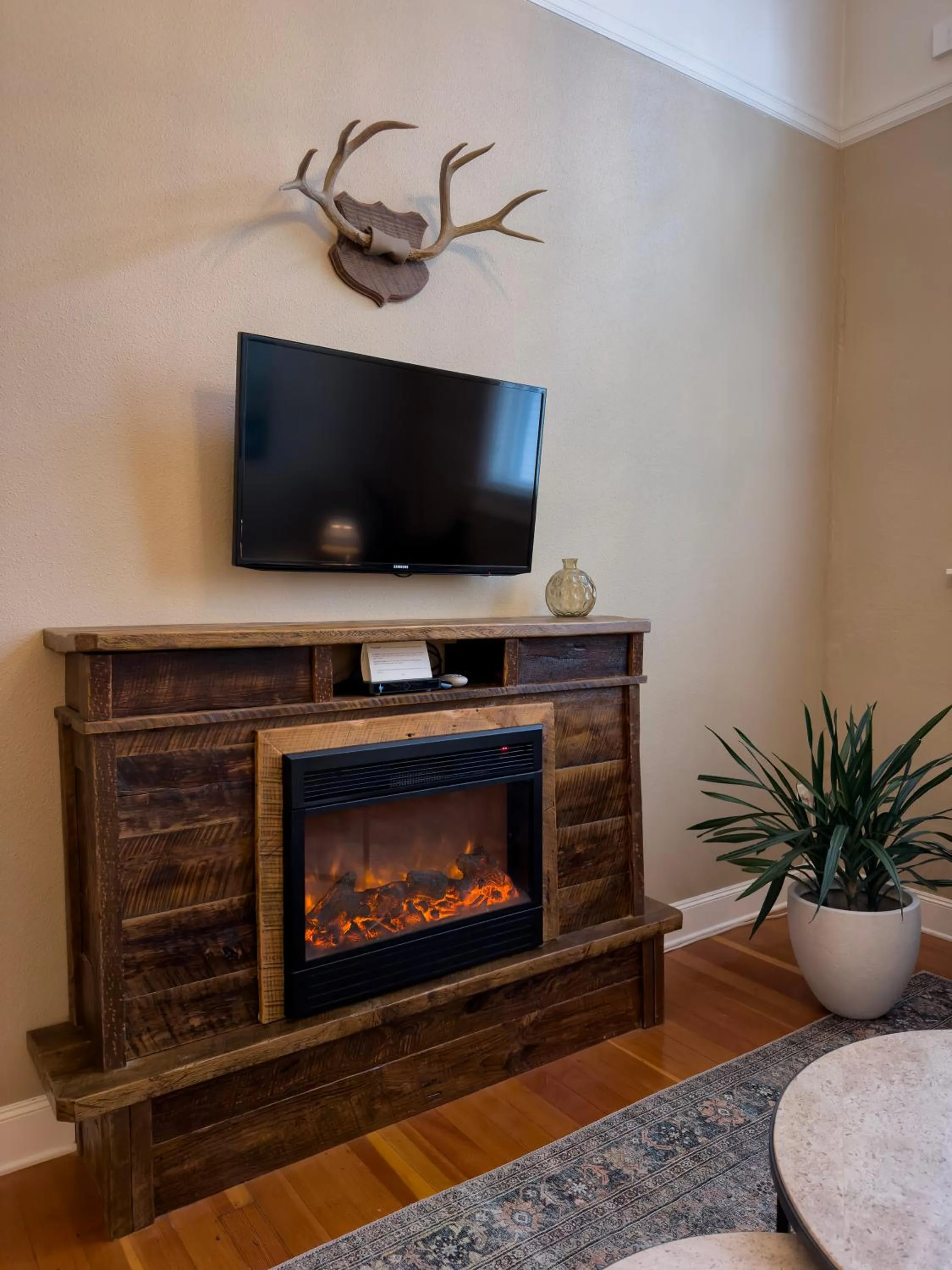 Living room in 3rd Street Flats