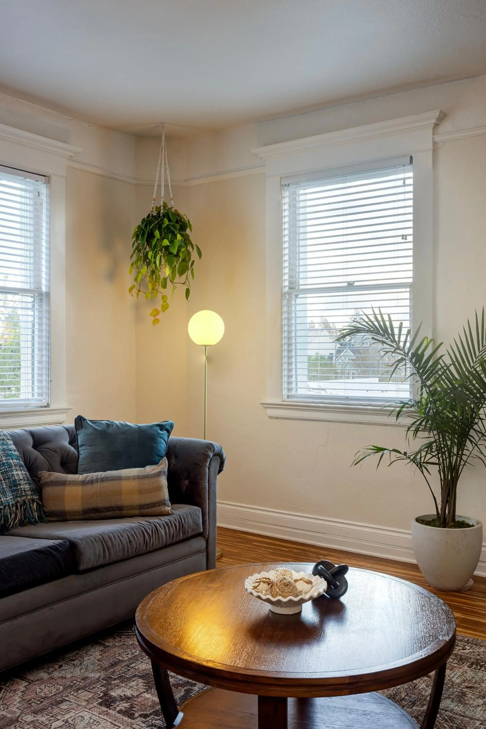 Living room in 3rd Street Flats