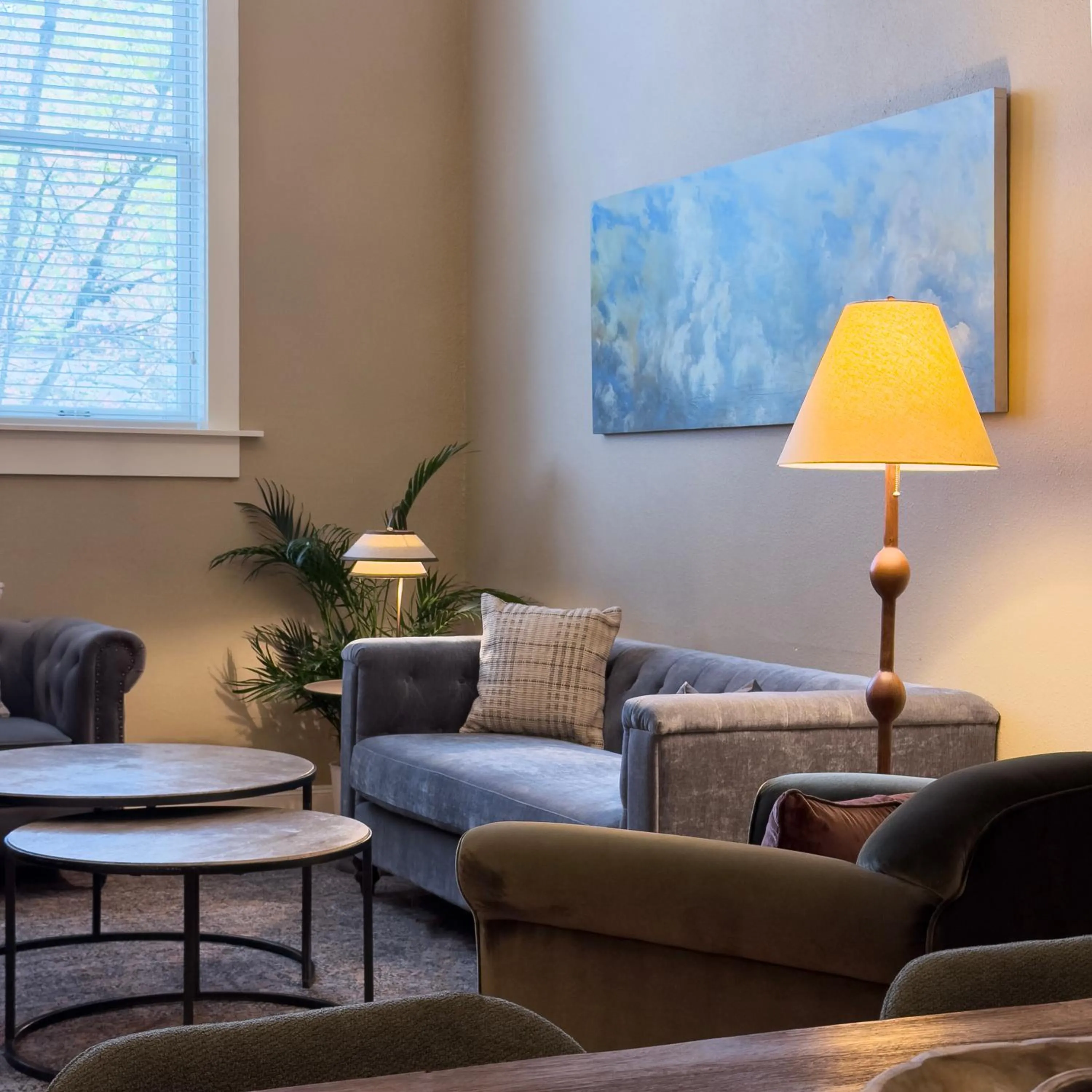 Living room in 3rd Street Flats