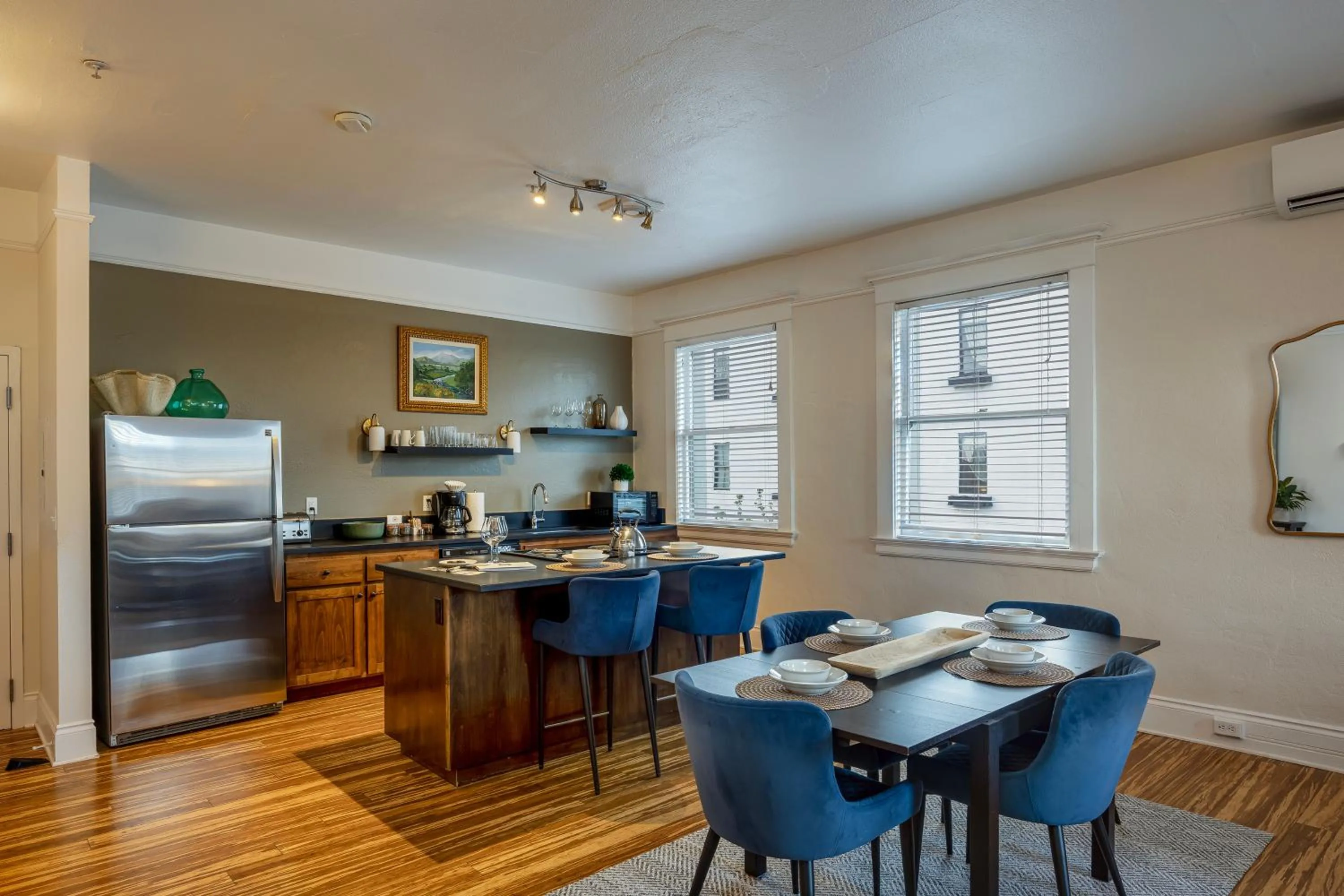 Dining area in 3rd Street Flats