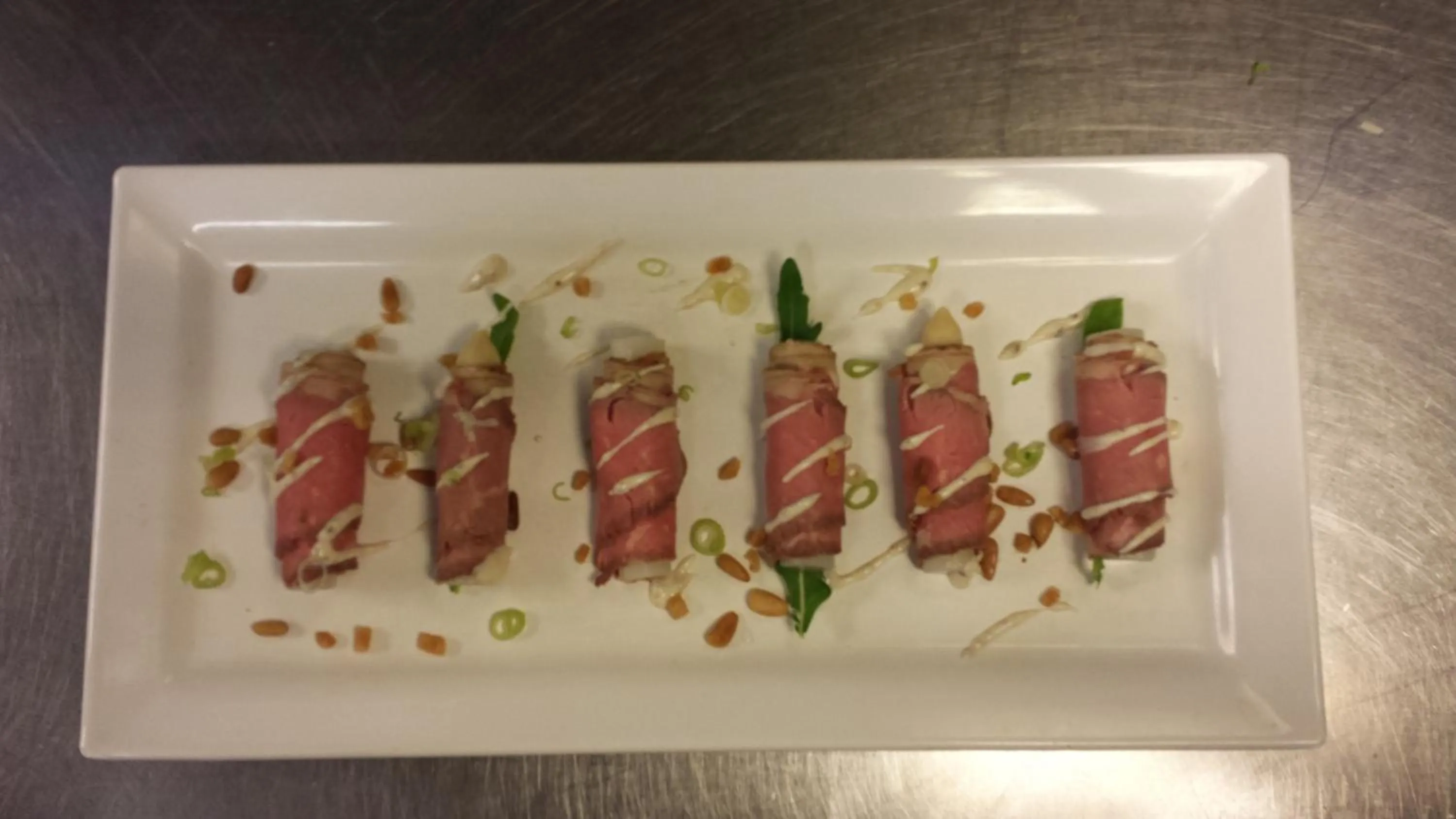 Food close-up in Hotel Restaurant Het Witte Paard