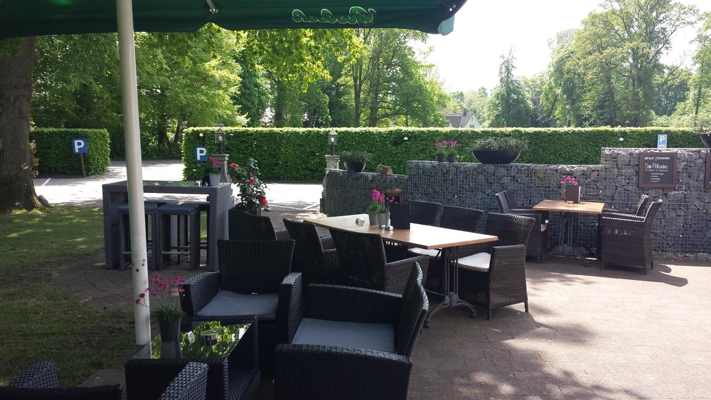 Balcony/Terrace in Hotel Restaurant Het Witte Paard