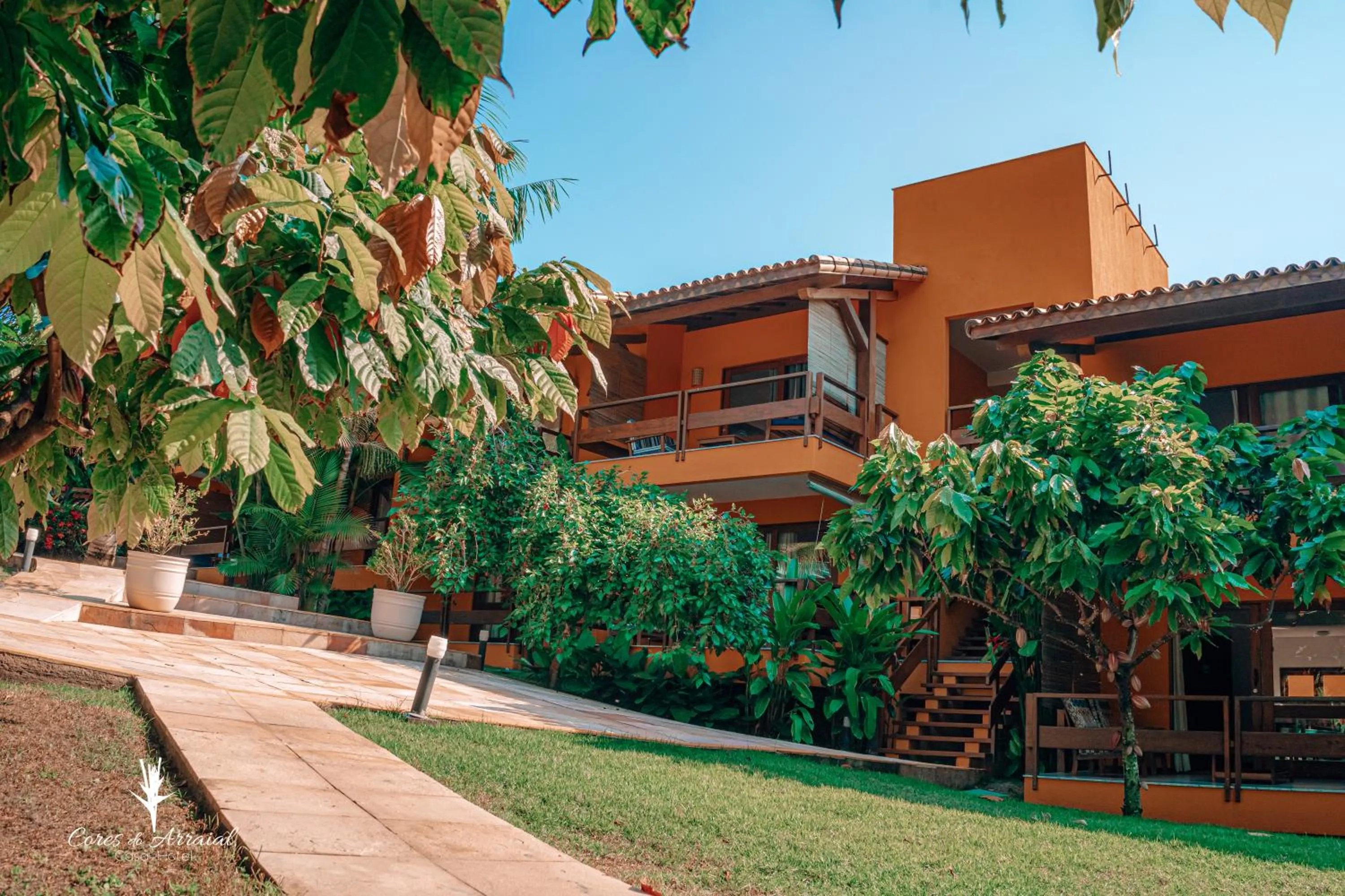 Property building in Cores do Arraial Residence Hotel