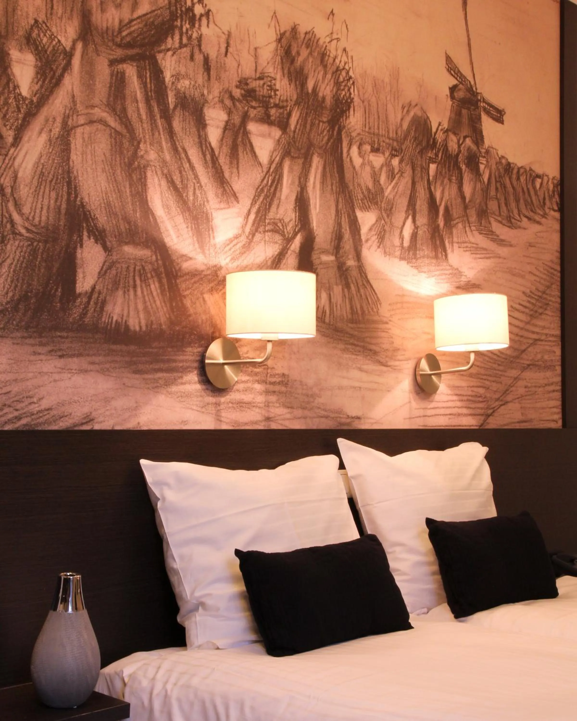 Photo of the whole room, Bed in Parkhotel Auberge Vincent