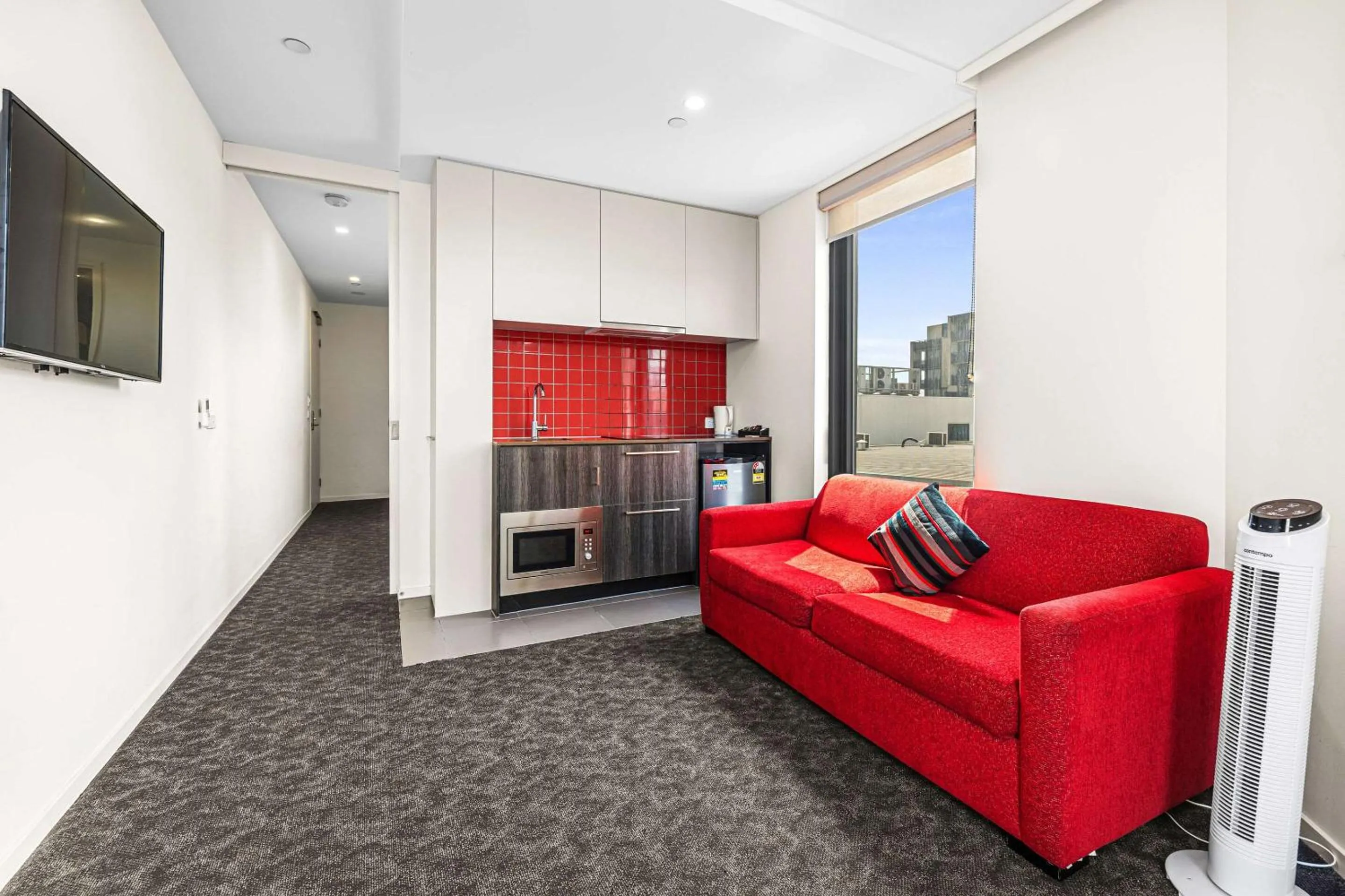 Bedroom in Comfort Apartments Box Hill