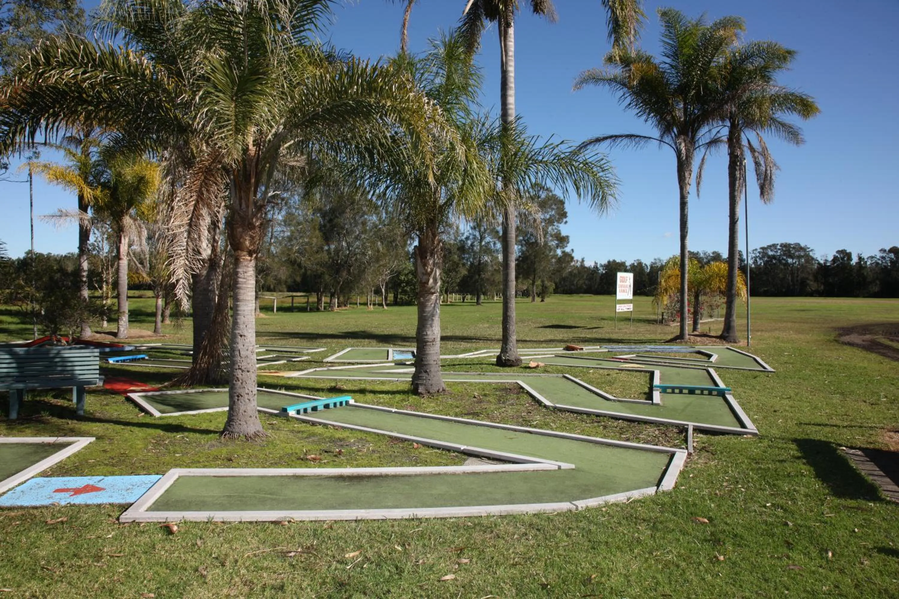 Minigolf in Tuncurry Lakes Resort