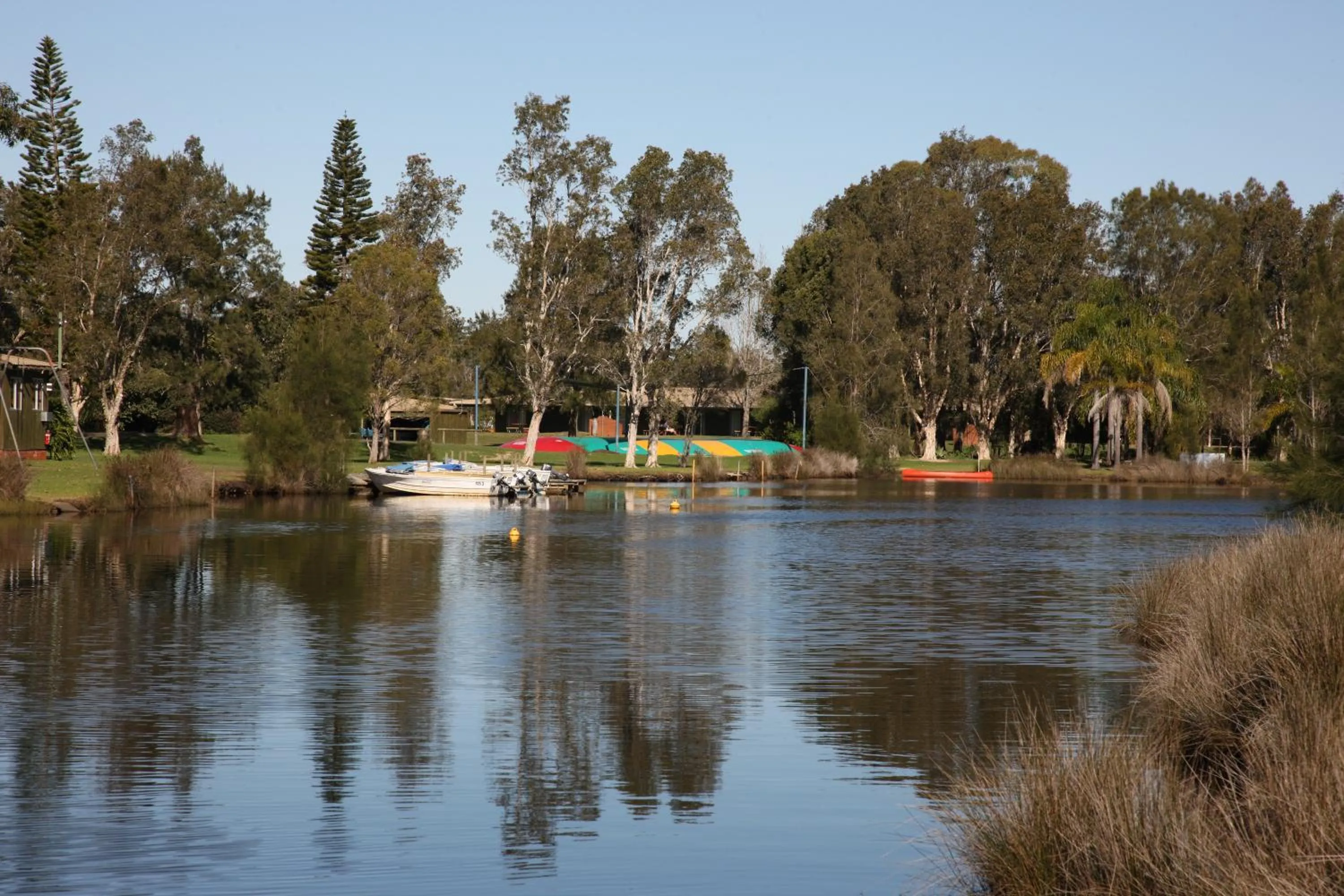 Canoeing in Tuncurry Lakes Resort